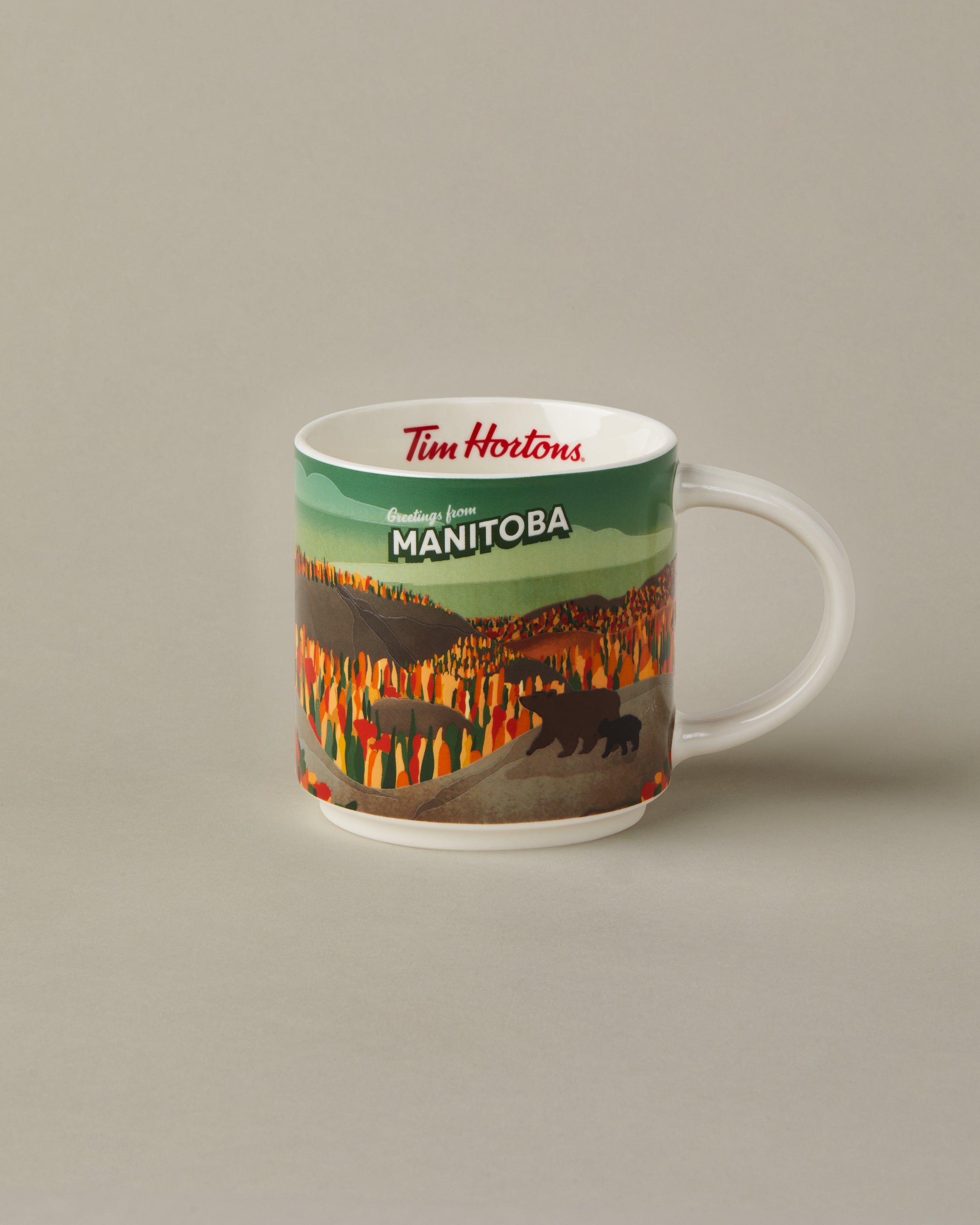 Tim Hortons Ceramic Mug | 16oz | Manitoba Landscape Design | TimShop