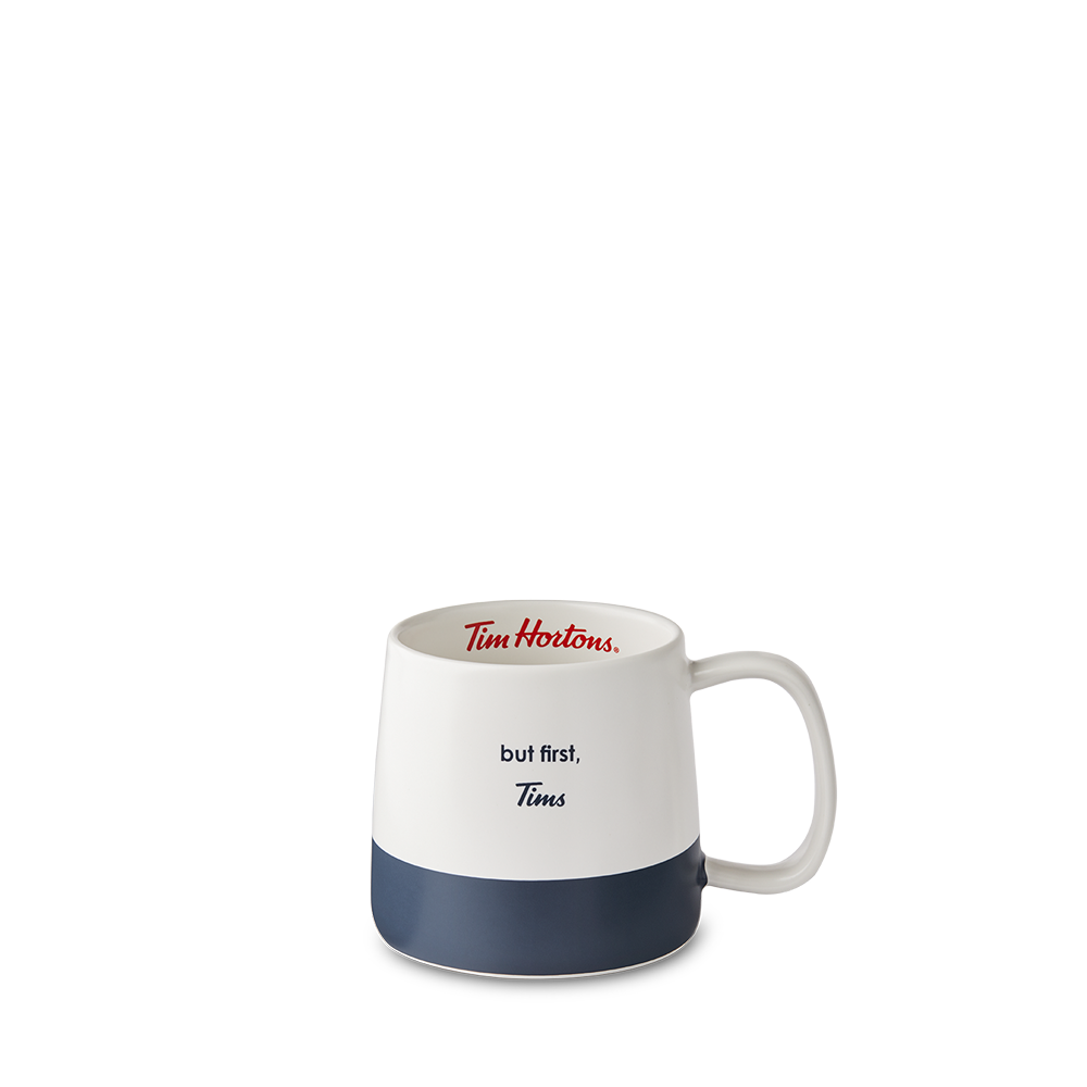 Tim Hortons Ceramic But First Tims Mug | Tasse Tim Hortons – « But First Tims » - Image #1