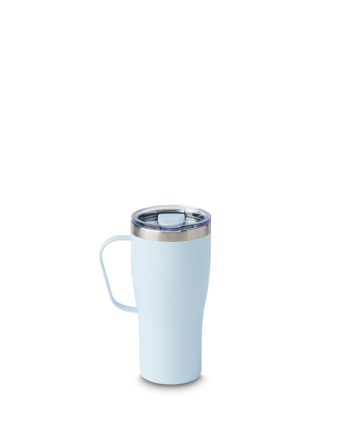 Tim Hortons 20oz Stainless Steel Travel Mug in Blue Shimmer | Tasse de voyage en acier inoxydable de 20 oz Tim Hortons – Bleu scintillant - Image #2