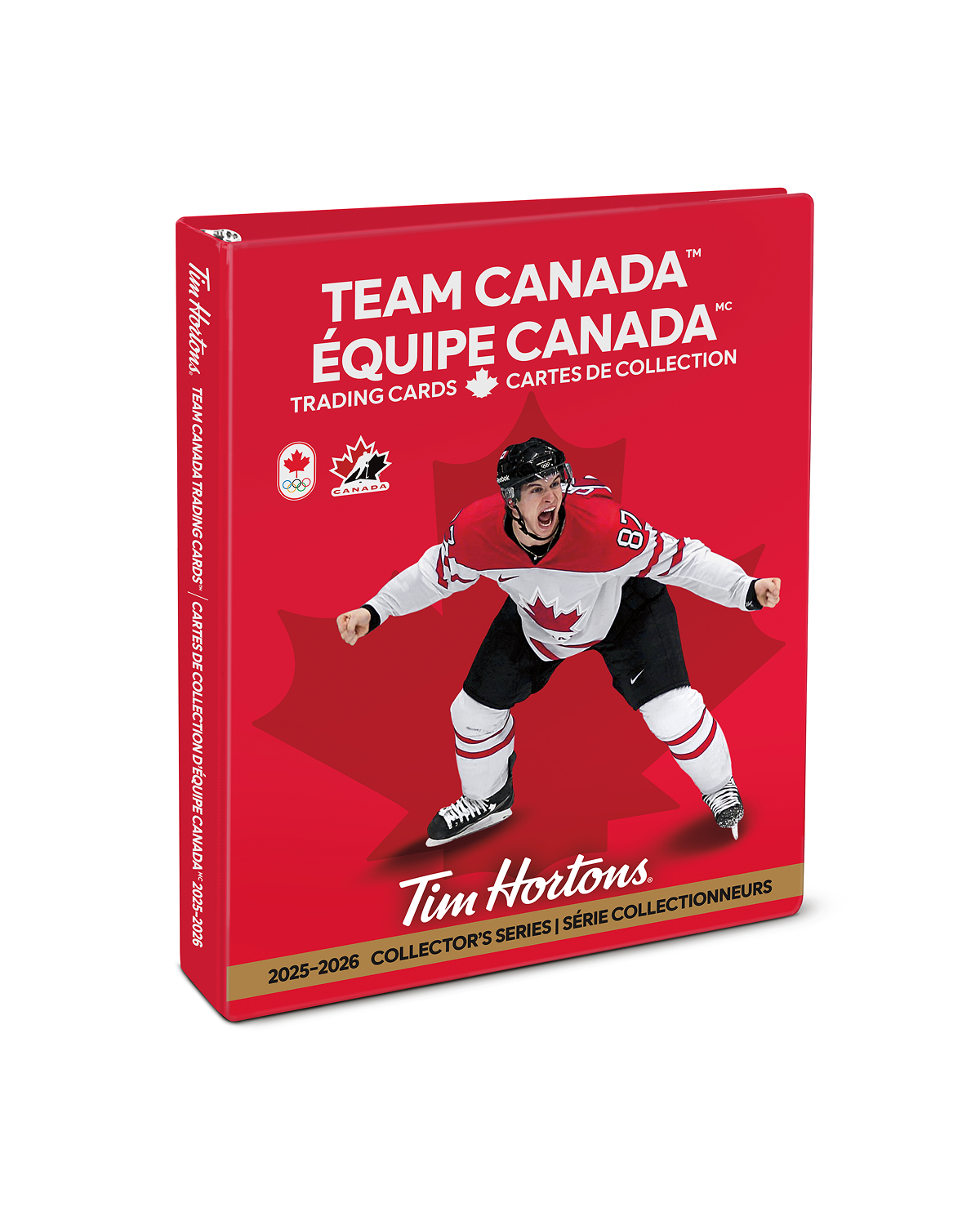 Limited edition Tim Hortons Team Canada Hockey Cards Binder | Album du collectionneur de cartes de hockey Équipe Canada de Tim Hortons en édition limitée - Image #1