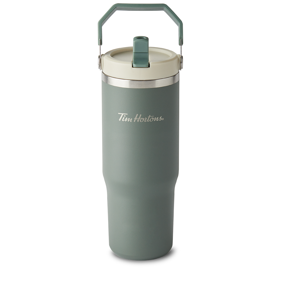 Tim Hortons Top Handle Tumbler Forest Green | Gobelet Tim Hortons avec anse – Vert forêt - Image #1