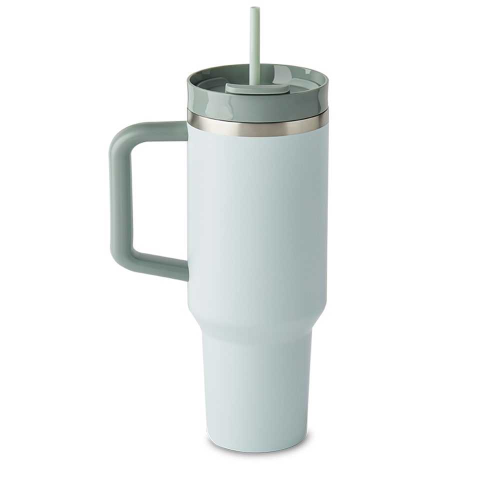 Tim Hortons Large Tumbler Sage | Grande tasse de voyage Tim Hortons – Sauge - Image #2
