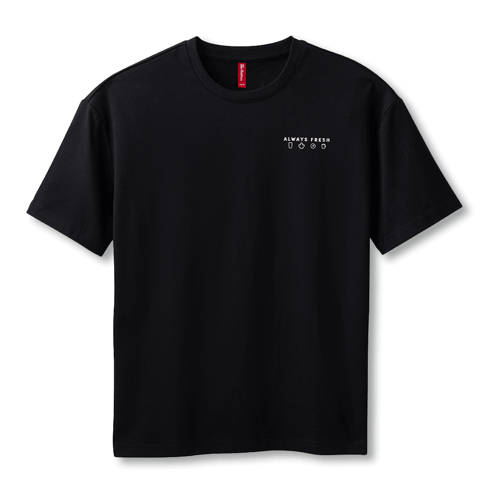 Black t shirt transparent best sale