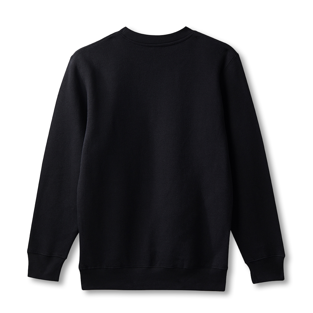 Trick or Tims Glow-In-The-Dark Unisex Crewneck - Black - Image #4