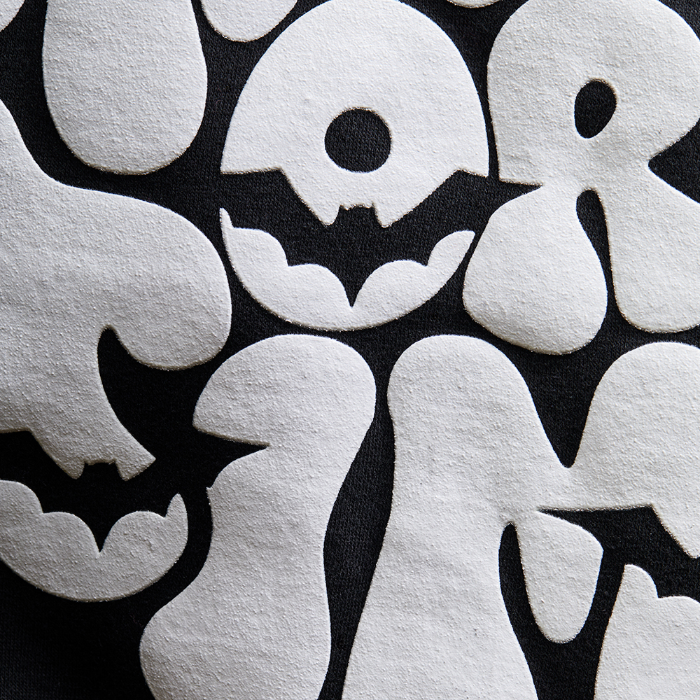 Trick or Tims Glow-In-The-Dark Unisex Crewneck - Black - Image #5
