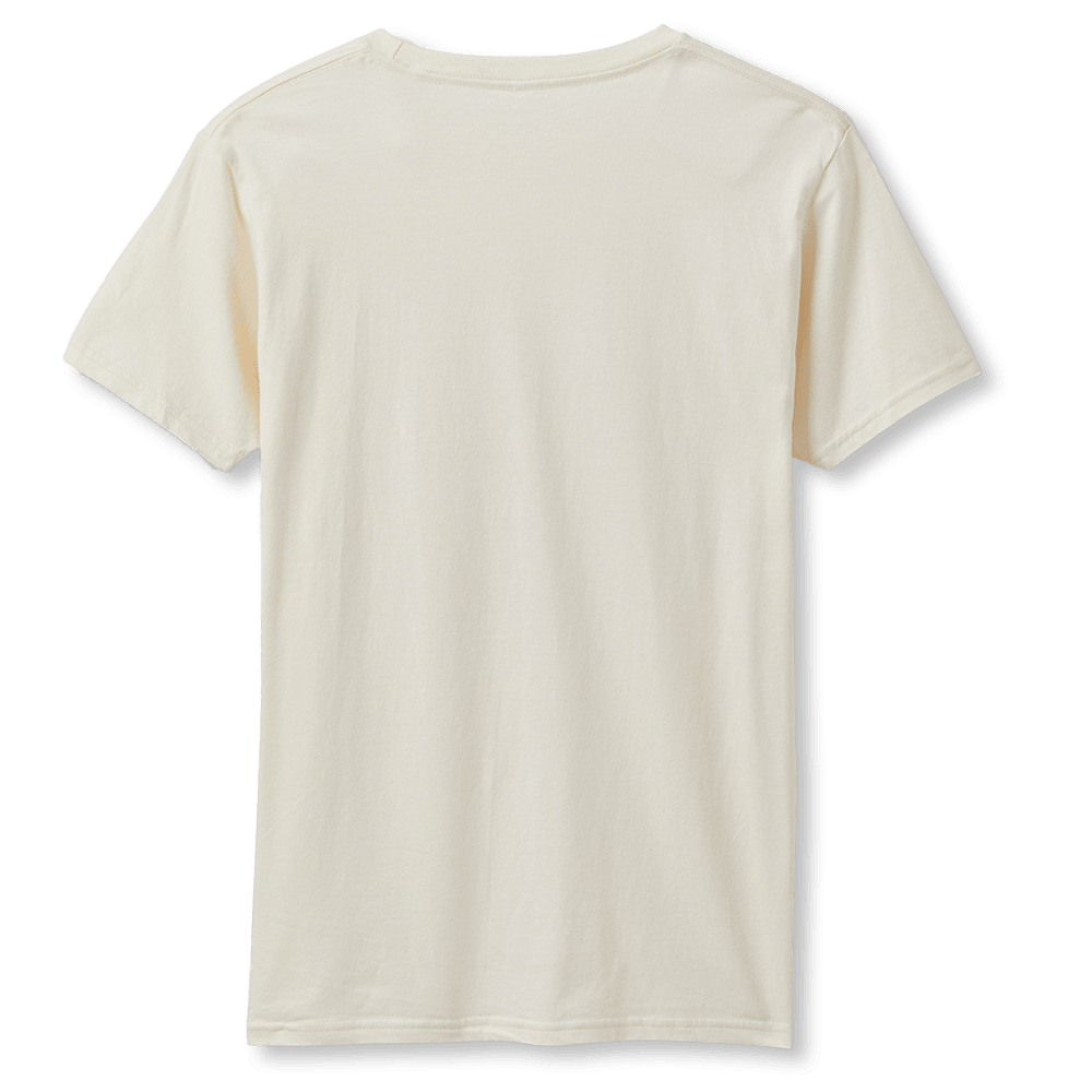 T-shirt à logo rétro, naturel – FR - Image #3