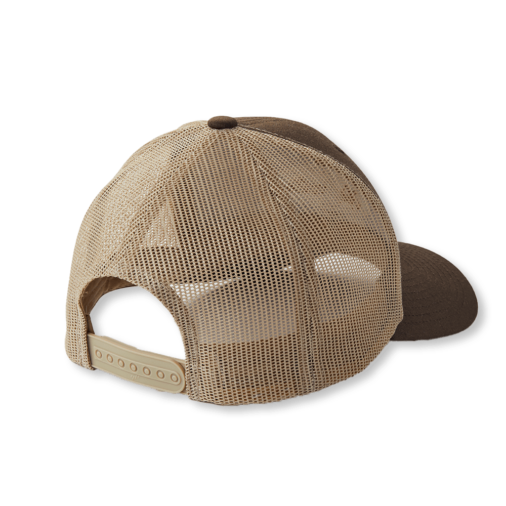Vintage Mesh-Back Hat - Coffee/Toffee - Image #2