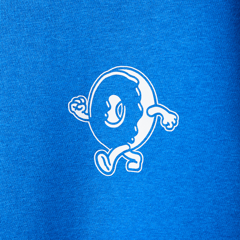 Donut Stop Get It Unisex Crewneck Sweatshirt - Royal Blue - Image #5