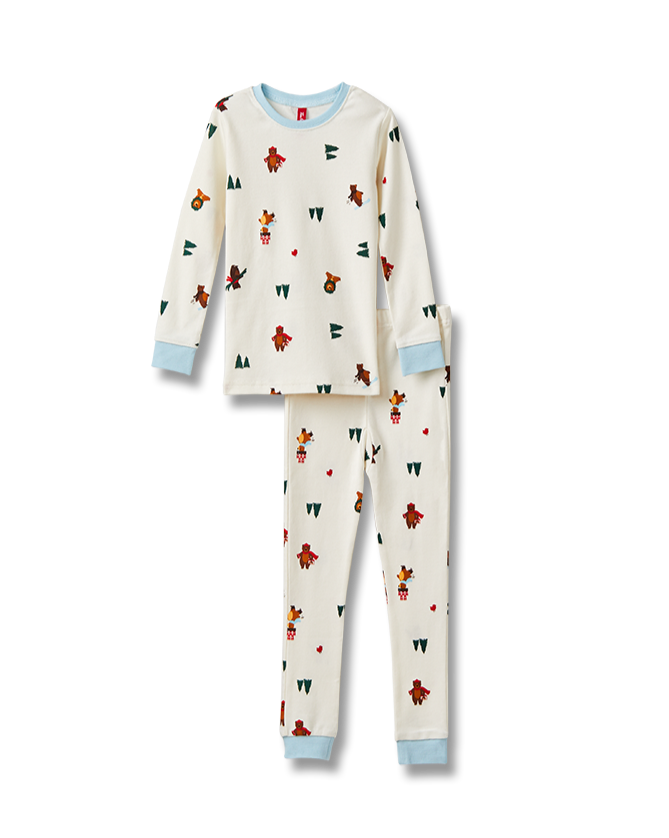 Tim Hortons Kids Pajamas with Winter Bears Print | Pyjama Tim Hortons pour enfants avec imprimé d’ours d’hiver des Fêtes - Image #5