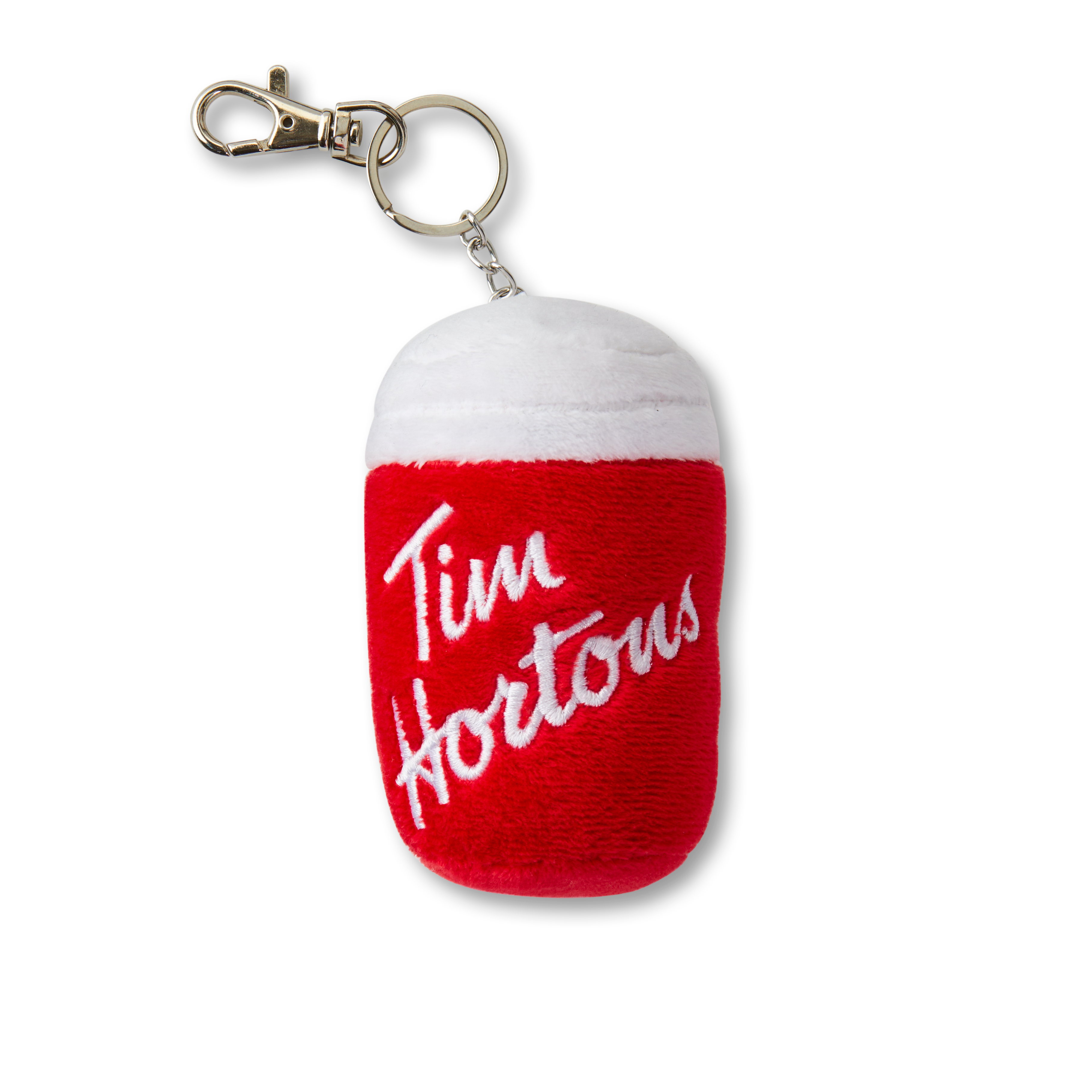 Tim Hortons Tims Red Hot Cup Plush Bag Charm - Image #1