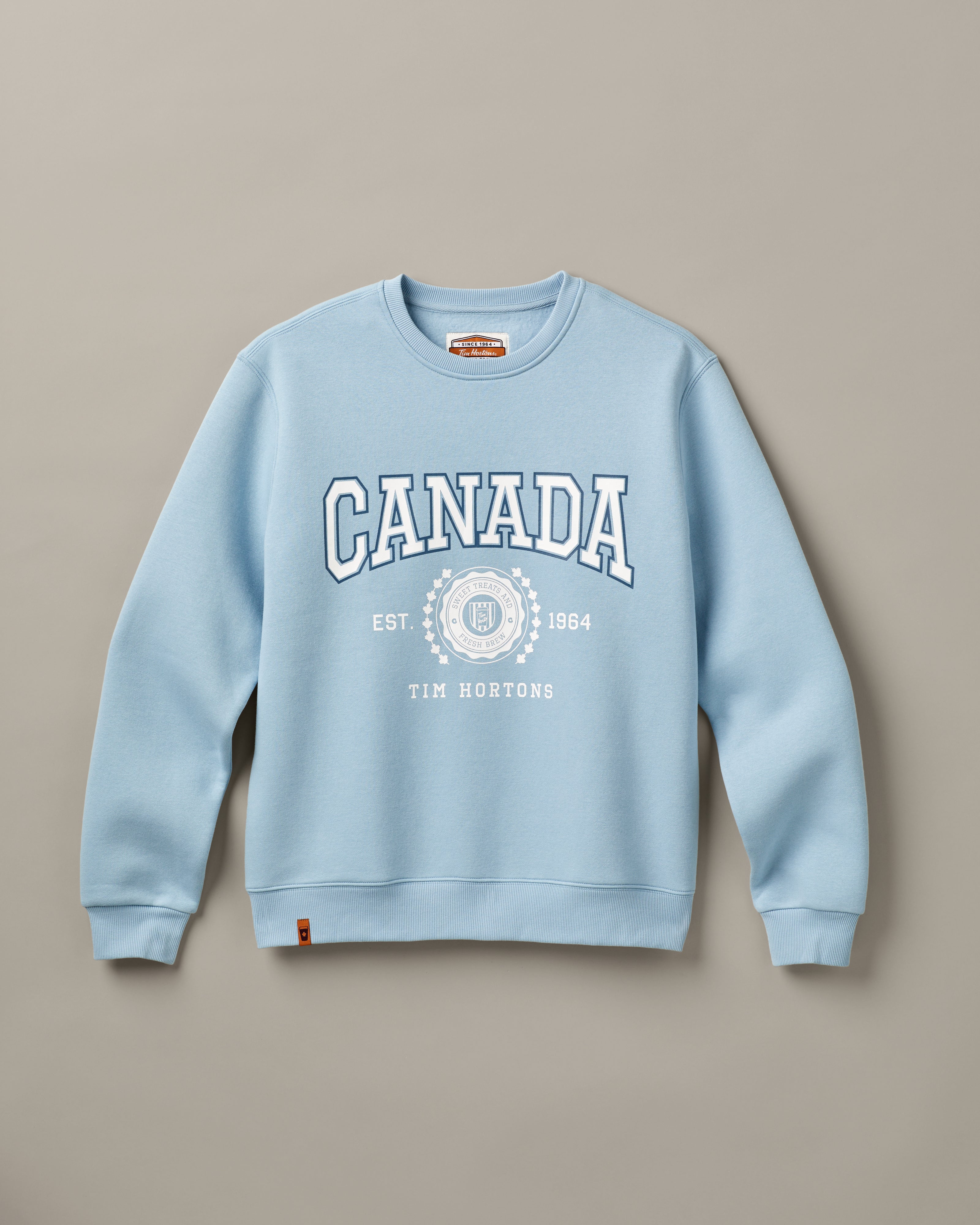 Tims Canada Unisex Crewneck - Light Blue - TimShop - Image #5