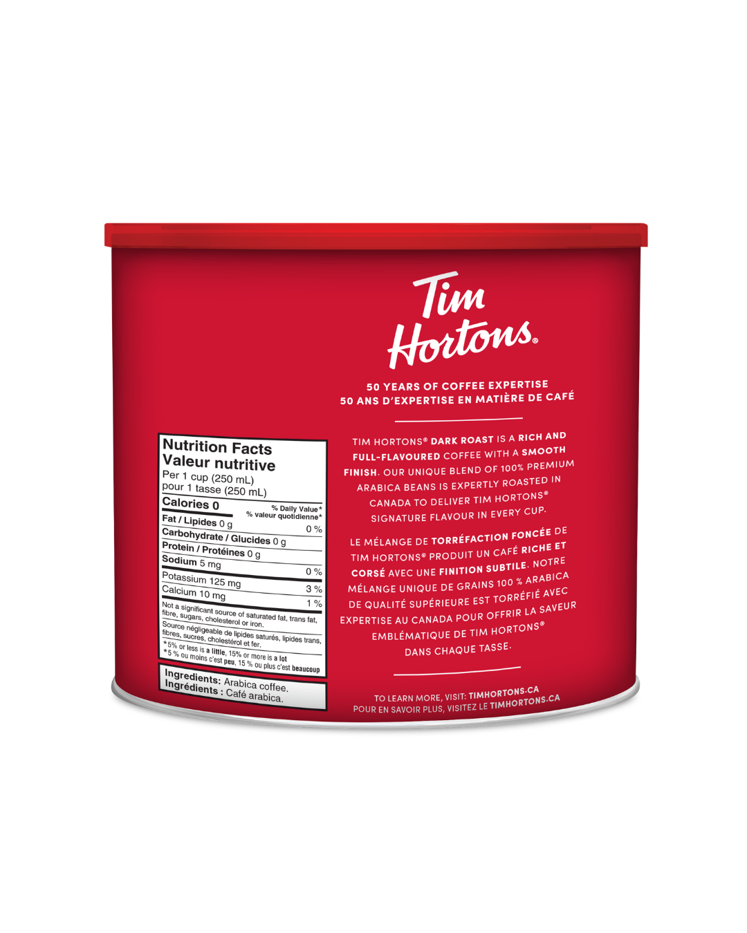 Dark Roast Fine Grind Coffee - 825g - TimShop - Image #2