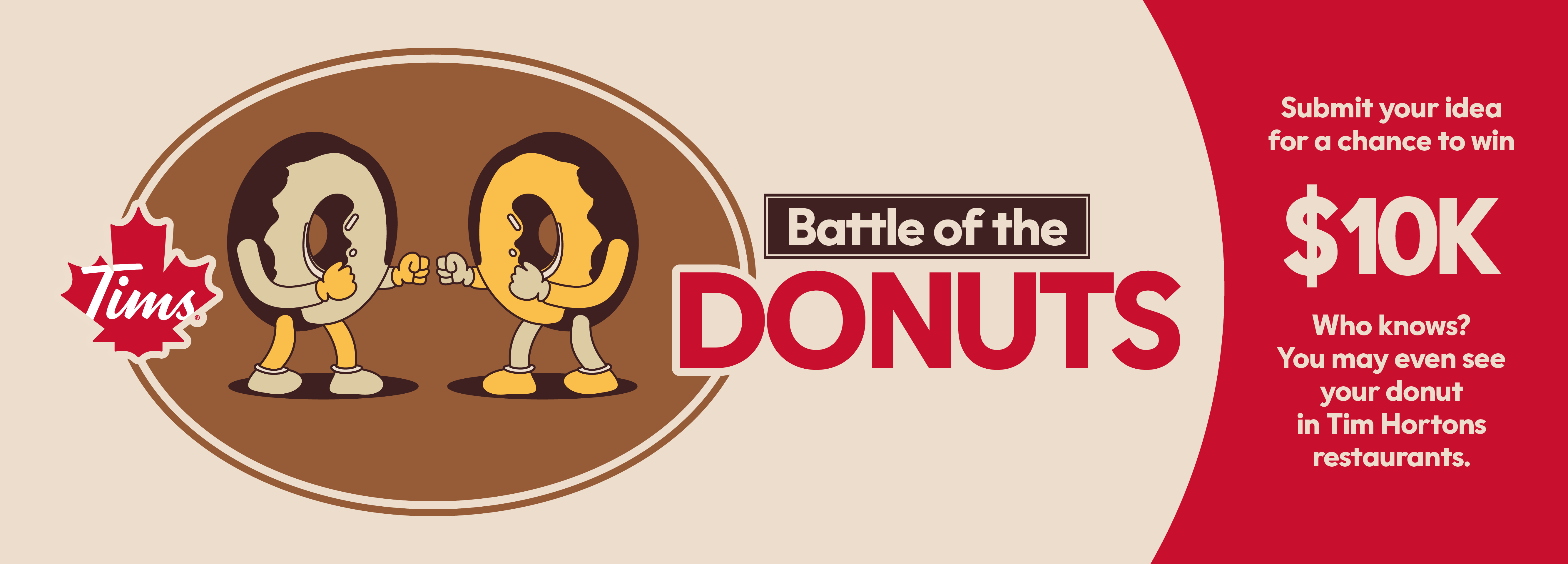 Tim Hortons National Donut Day Battle of the Donuts.