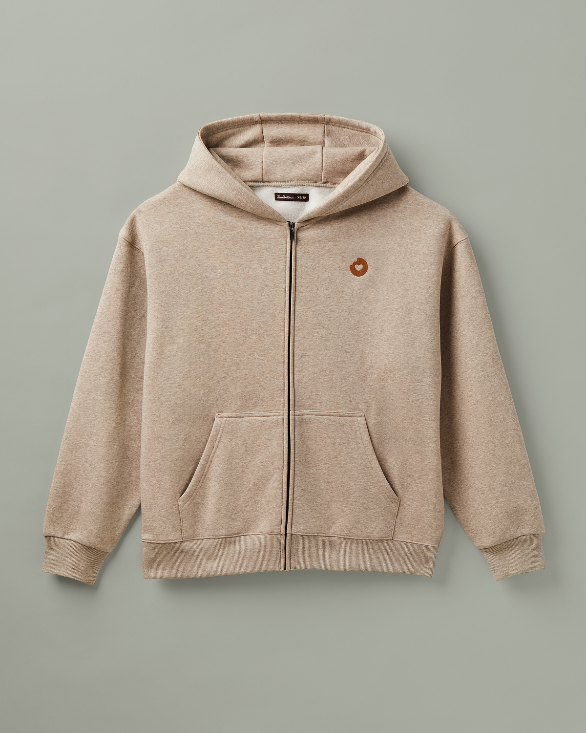 Limited edition Donut Love Full Zip Hoodie - Iced Capp® Marl | Chandail à capuchon avec glissière Amour des beignes en édition limitée – Gris chiné cappuccino glacé - Image #4