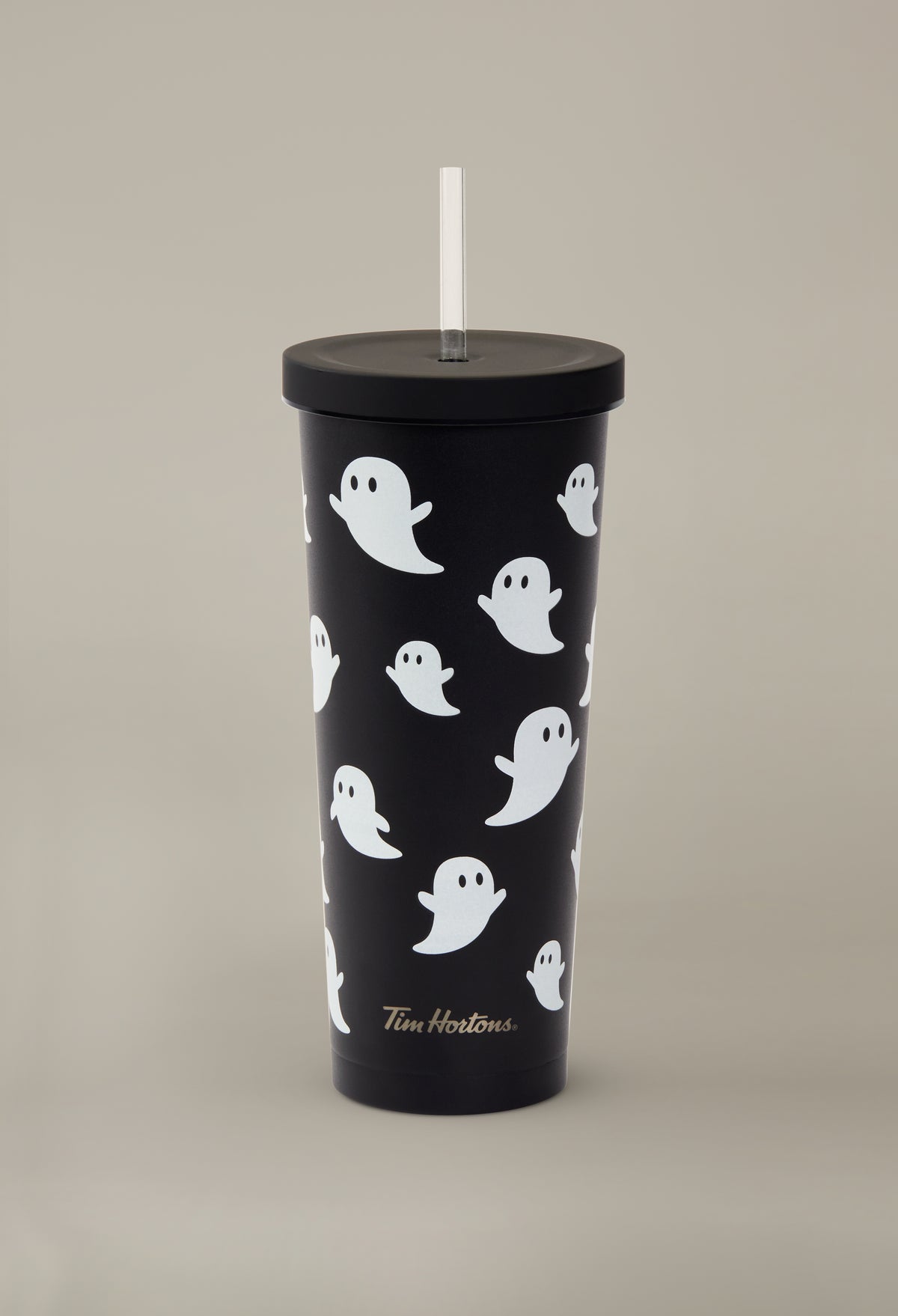 24oz Stainless Steel Ghost Straw Tumbler - Image #1