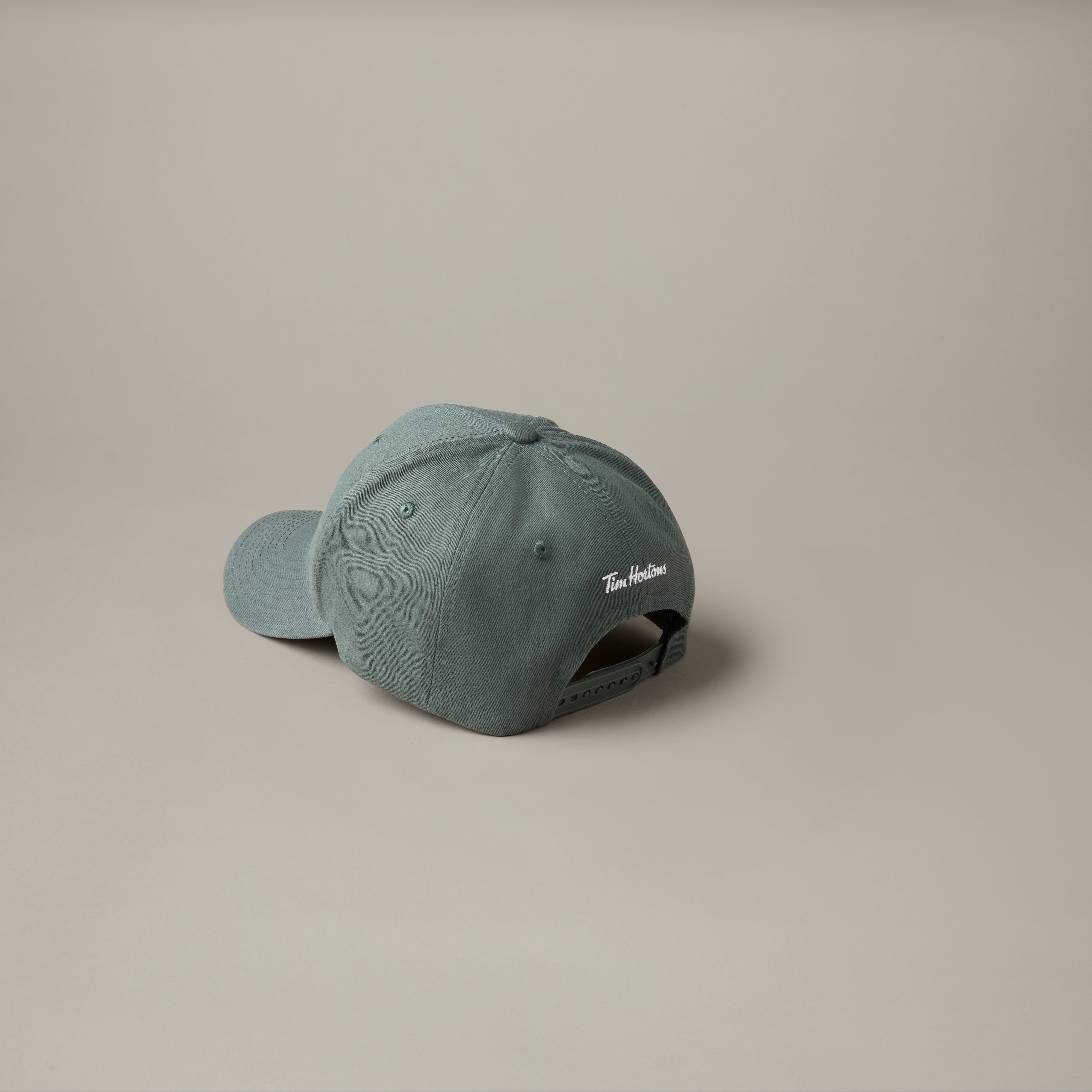 Fueled by Coffee Baseball Hat - Forest Green - TimShop - Image #4