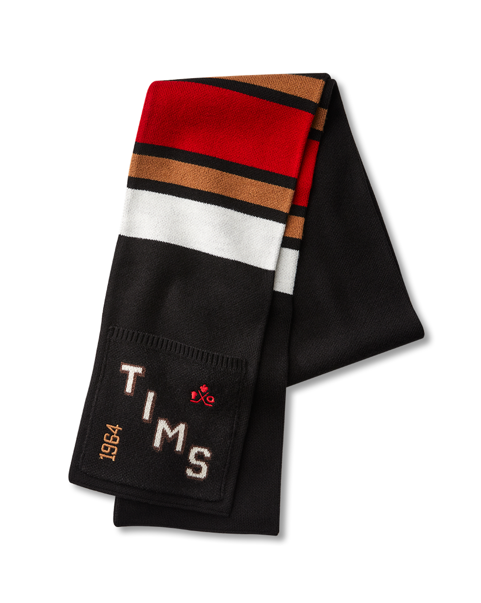 Limited edition Tim Hortons Hockey Scarf | Foulard de hockey d’édition limitée Tim Hortons - Image #1