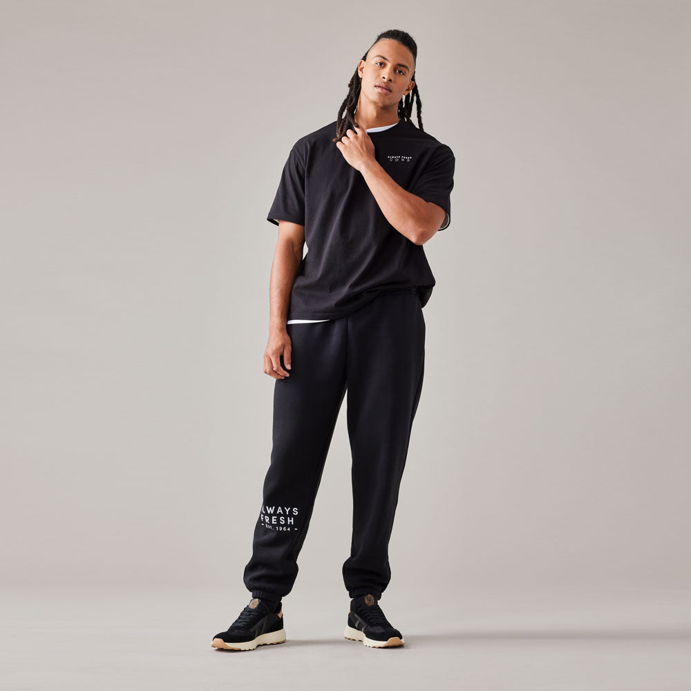 Always Fresh Unisex Logo T-Shirt - Black - Image #1