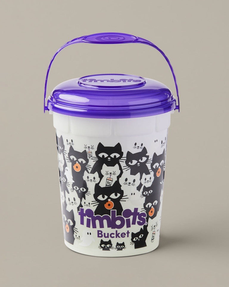 Halloween Timbits® Bucket - Black Cat - Image #1