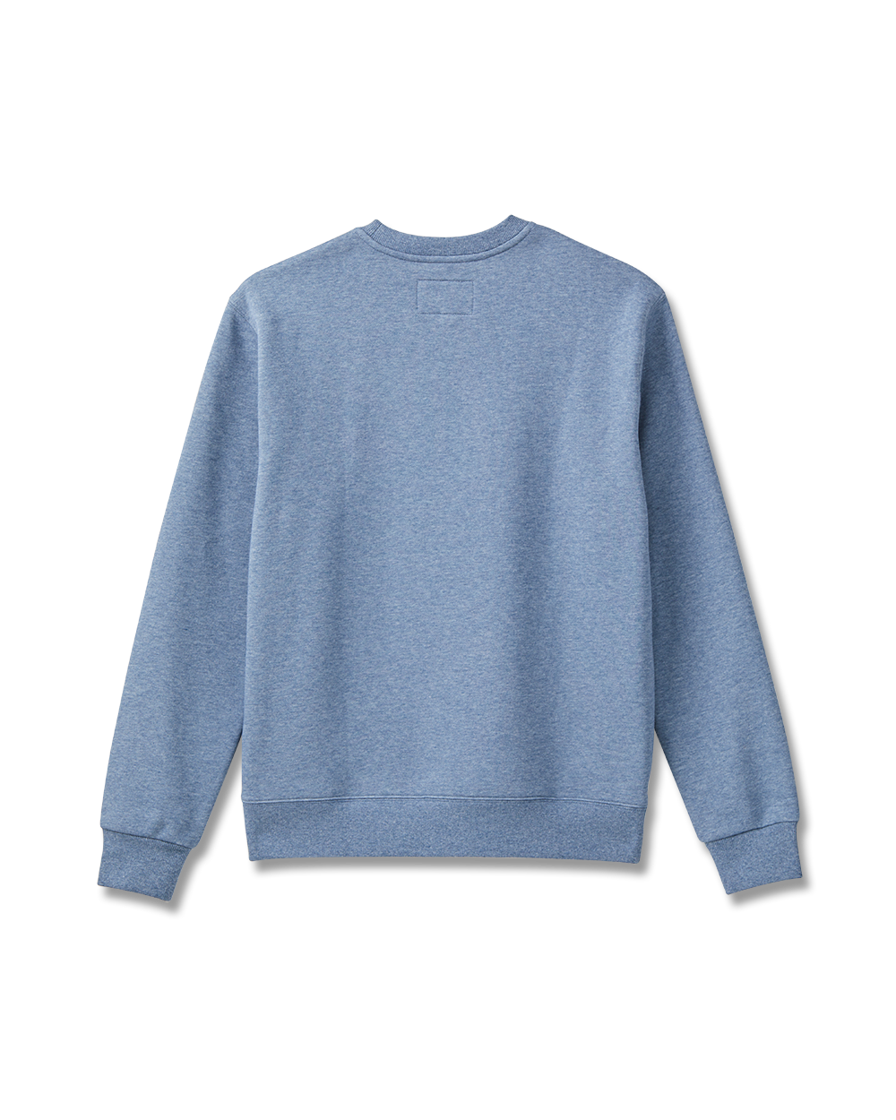 Heather blue crewneck with soft denim look | Chandail ras-de-cou bleu de style denim - Image #8