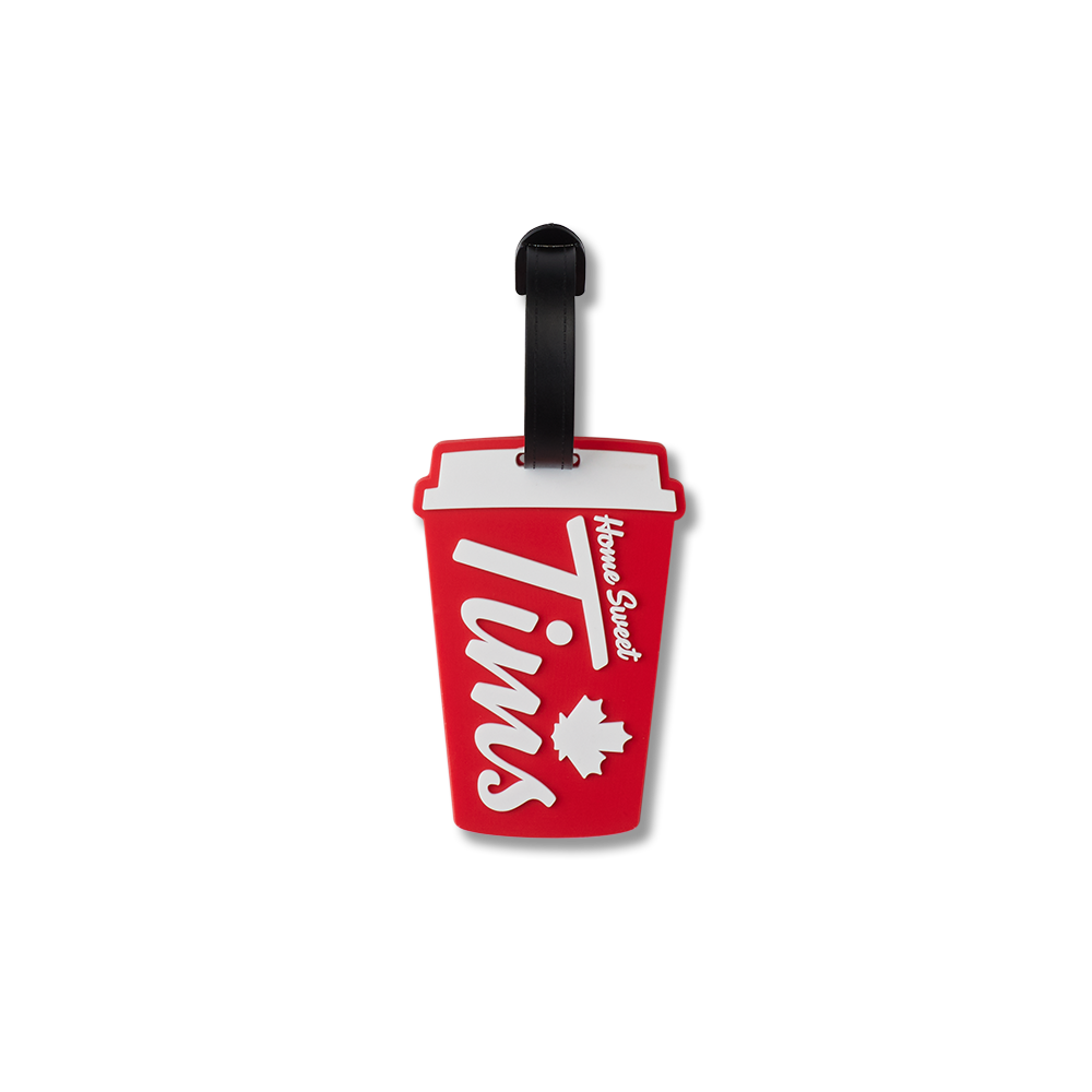 Tim Hortons Tims Red Hot Cup Luggage Tag
- Image #1