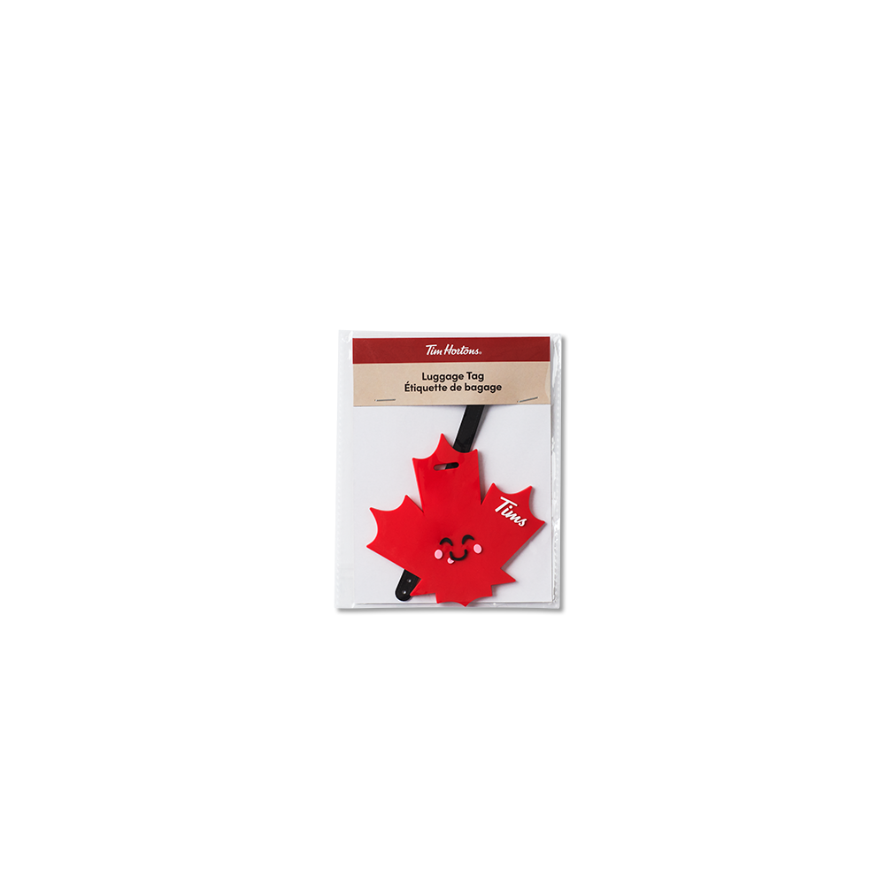 Tim Hortons Maple Leaf Luggage Tag
- Image #3
