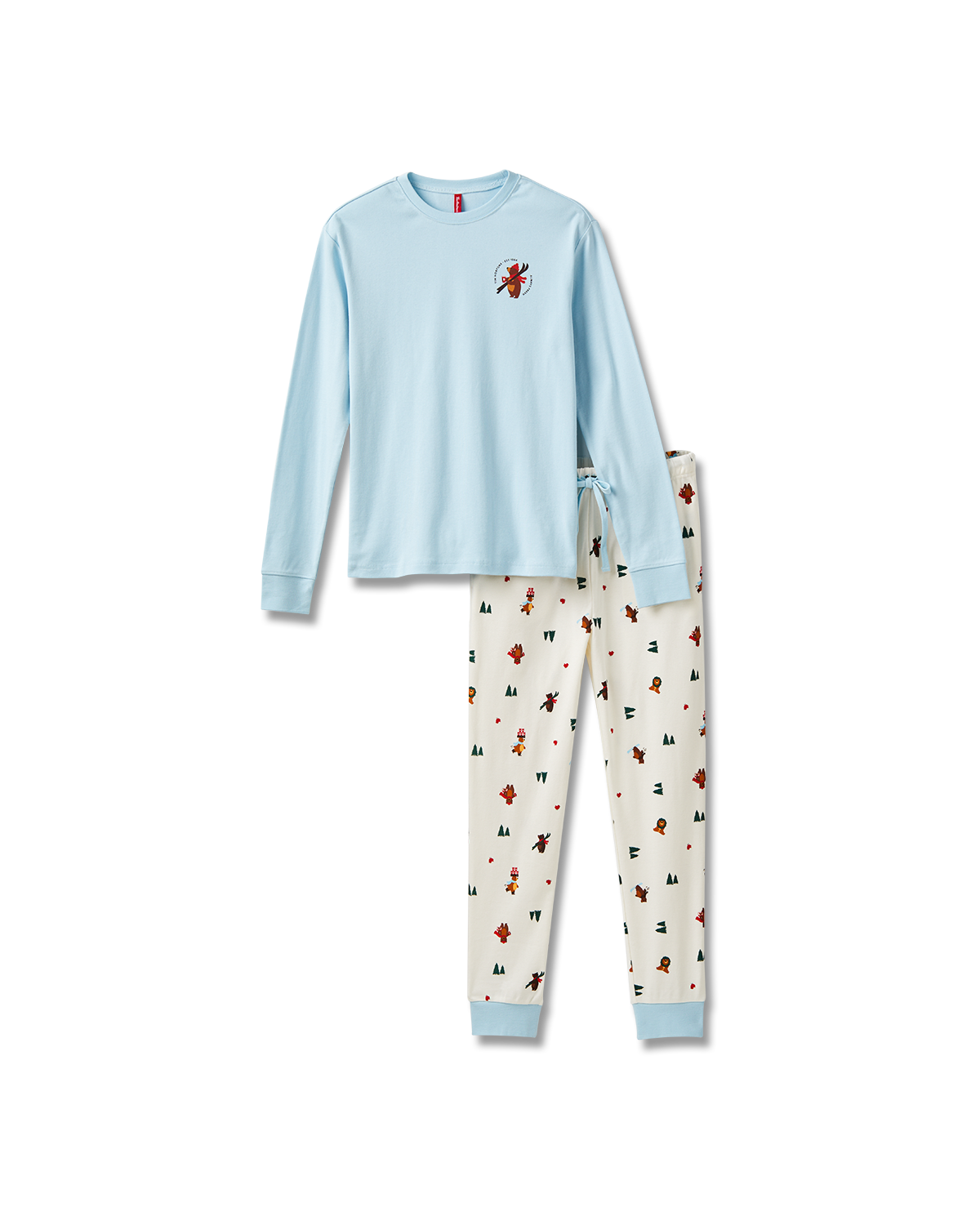 Tim Hortons Men's Pajamas with Winter Bears Print | Pyjama Tim Hortons pour hommes avec imprimé d’ours d’hiver des Fêtes - Image #3