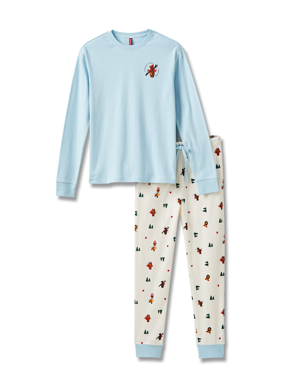 Tim Hortons Men's Pajamas with Winter Bears Print | Pyjama Tim Hortons pour hommes avec imprimé d’ours d’hiver des Fêtes - Image #3