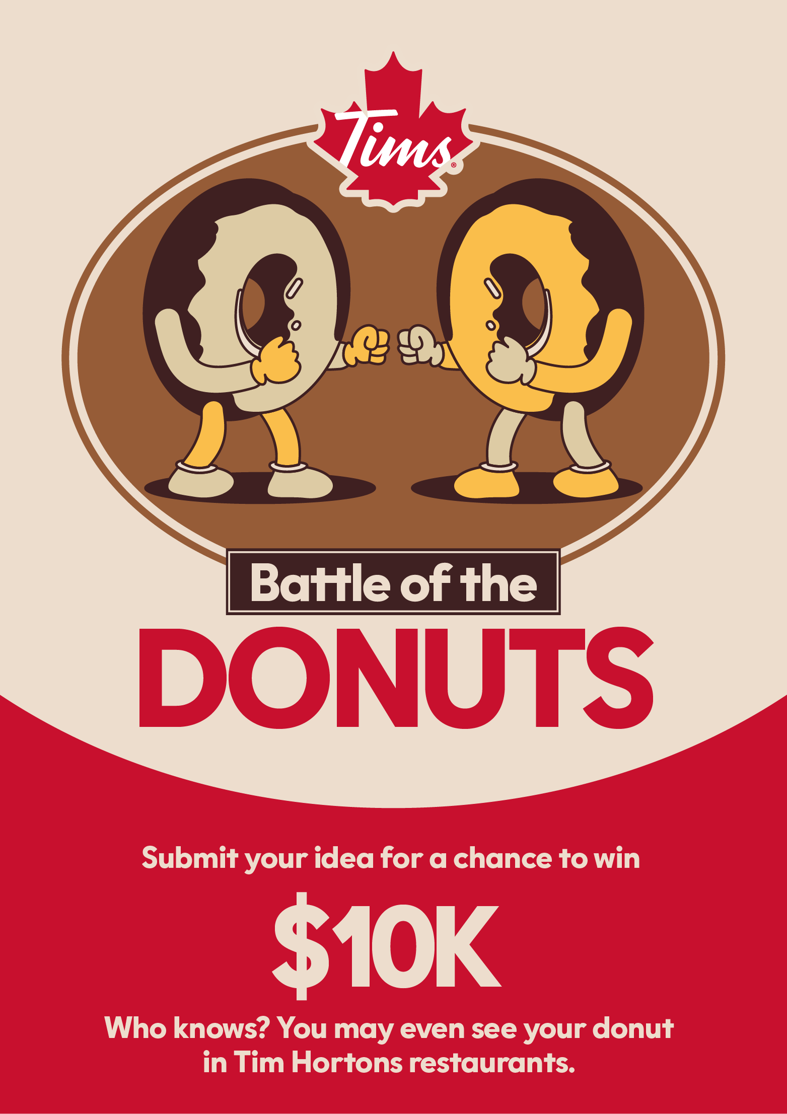 Tim Hortons National Donut Day Battle of the Donuts.