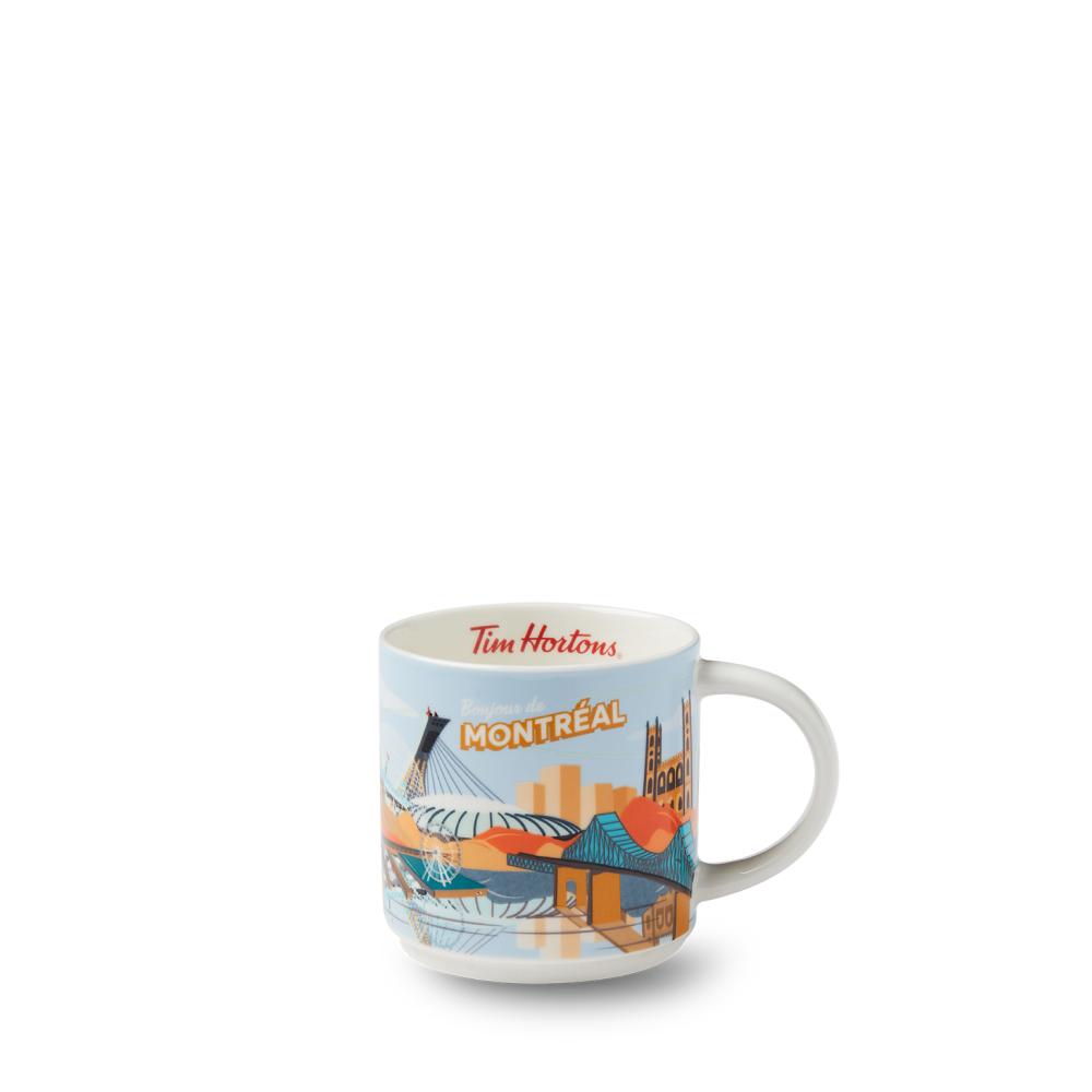Tim Hortons City Ceramic Mug 16oz Montreal Design | Tasse de villes Tim Hortons de 16 oz – Montréal - Image #1
