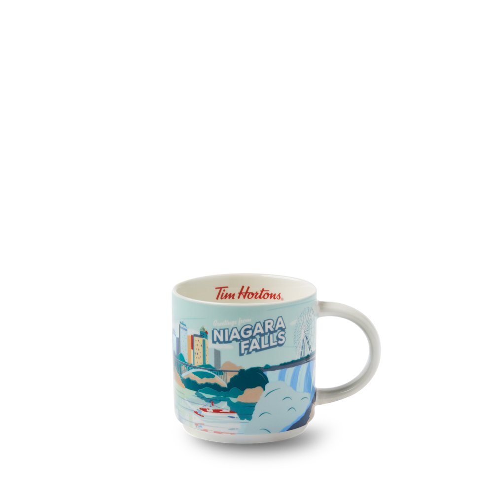 Tim Hortons City Ceramic Mug 16oz Niagara Falls Design | Tasse de villes Tim Hortons de 16 oz – Niagara Falls - Image #1