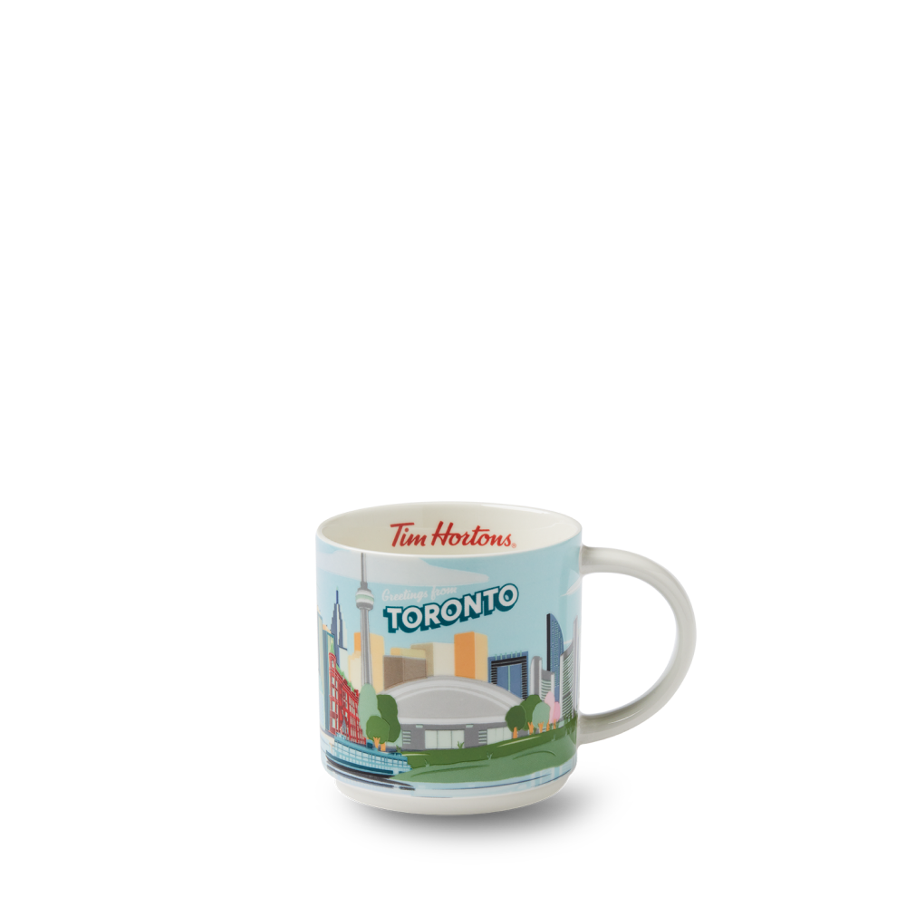 Tim Hortons City Ceramic Mug 16oz Toronto Design | Tasse de villes Tim Hortons de 16 oz – Toronto - Image #1
