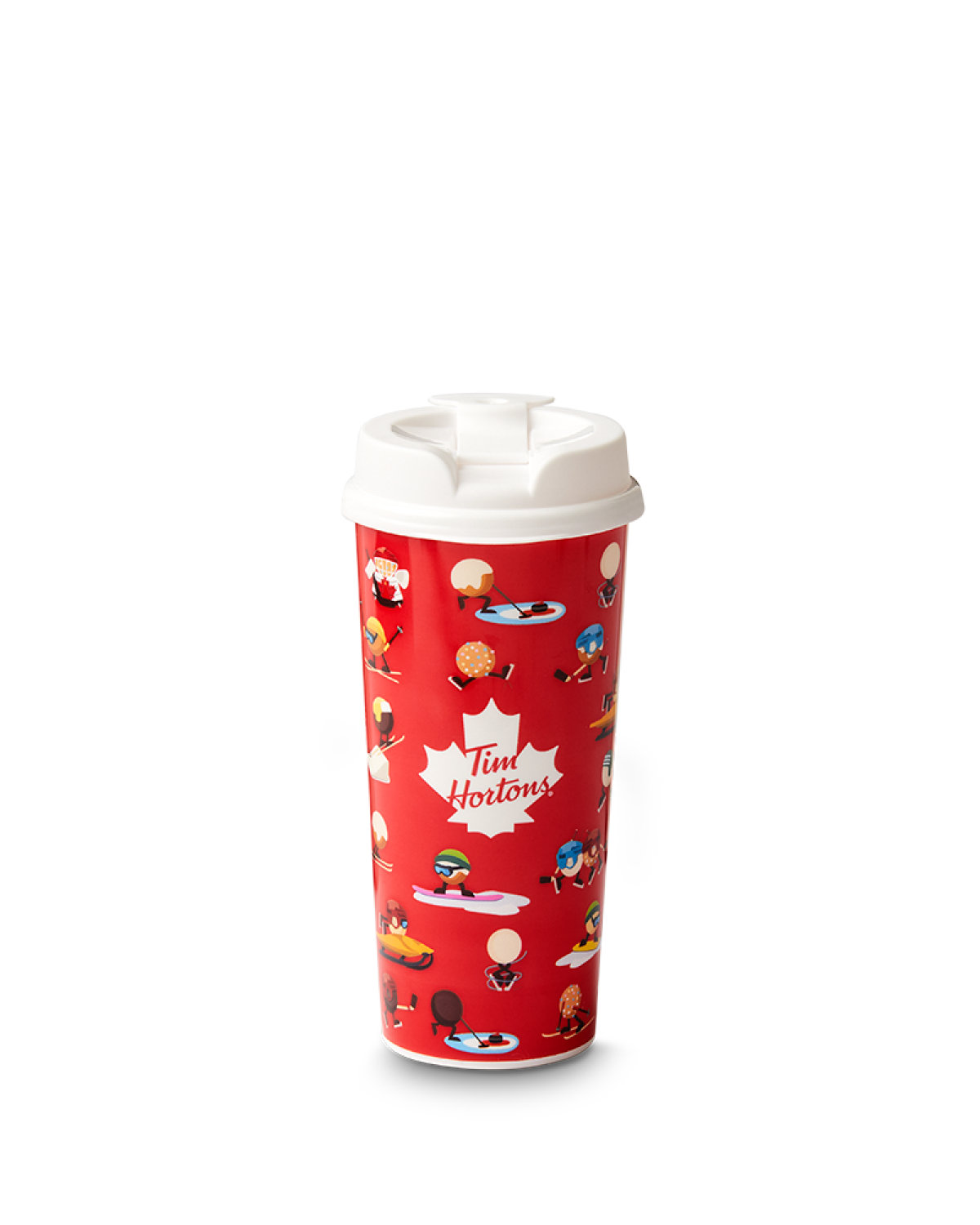 Limited edition Tim Hortons 16oz Team Canada Reusable Hot Cup | Gobelet réutilisable à boissons chaudes de 16 oz Tim Hortons d’Équipe Canada en édition limitée - Image #2