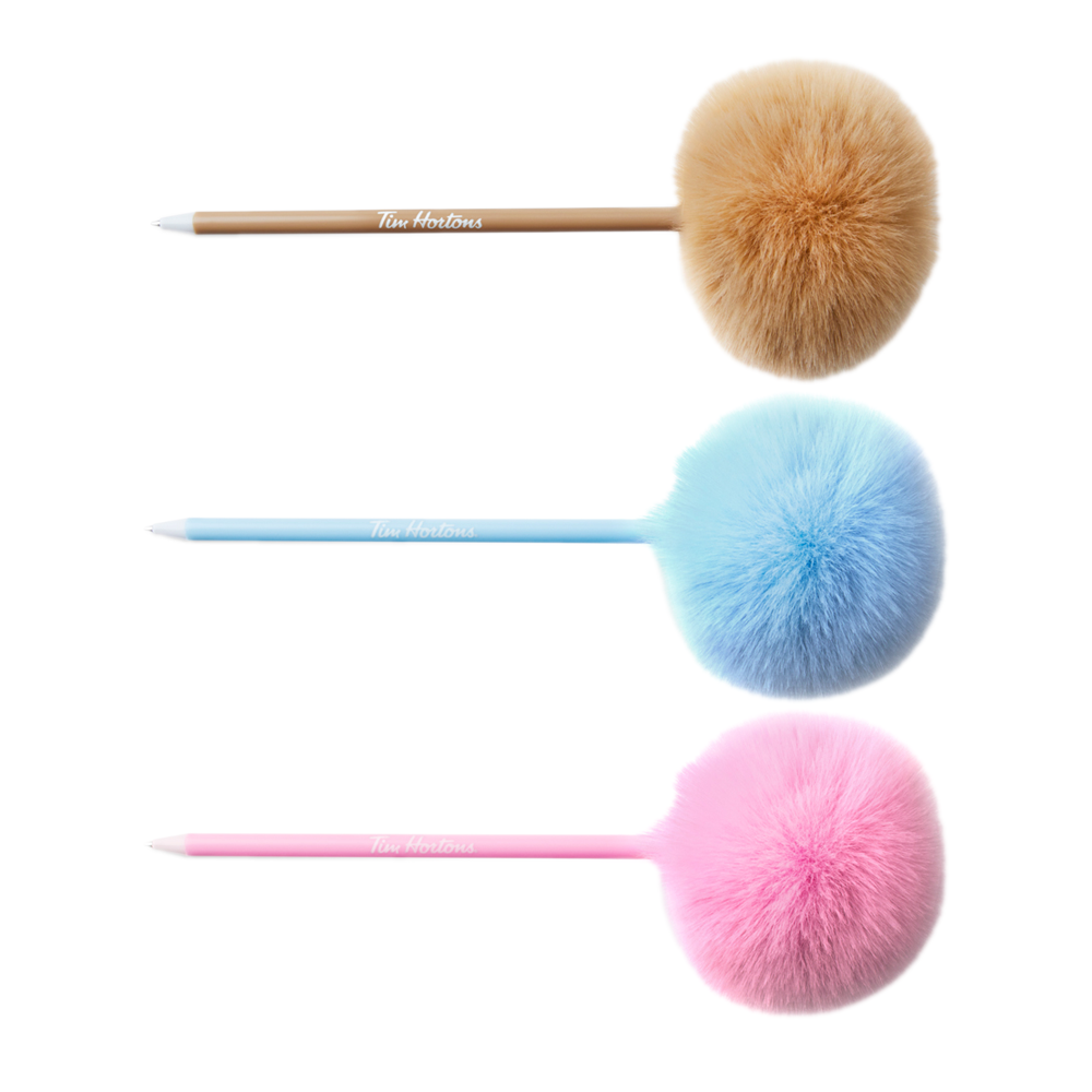 Always Fun Pom Pom Pens - Set of 3 - TimShop - Image #2