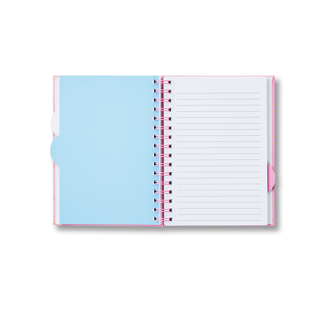Tim Hortons Pink Timbits 3-Tab Spiral Notebook - Image #2