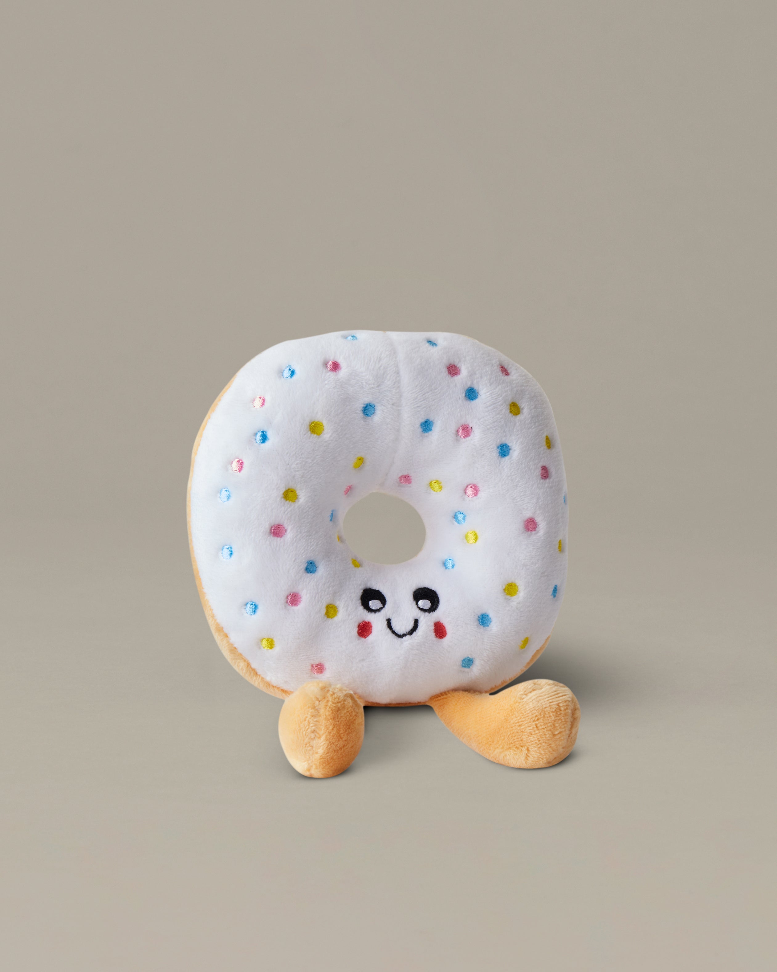 Tim Hortons Baked Goods Plushie - Sprinkle Donut | Peluche pâtisserie de Tim Hortons – Beigne aux vermicelles - Image #1