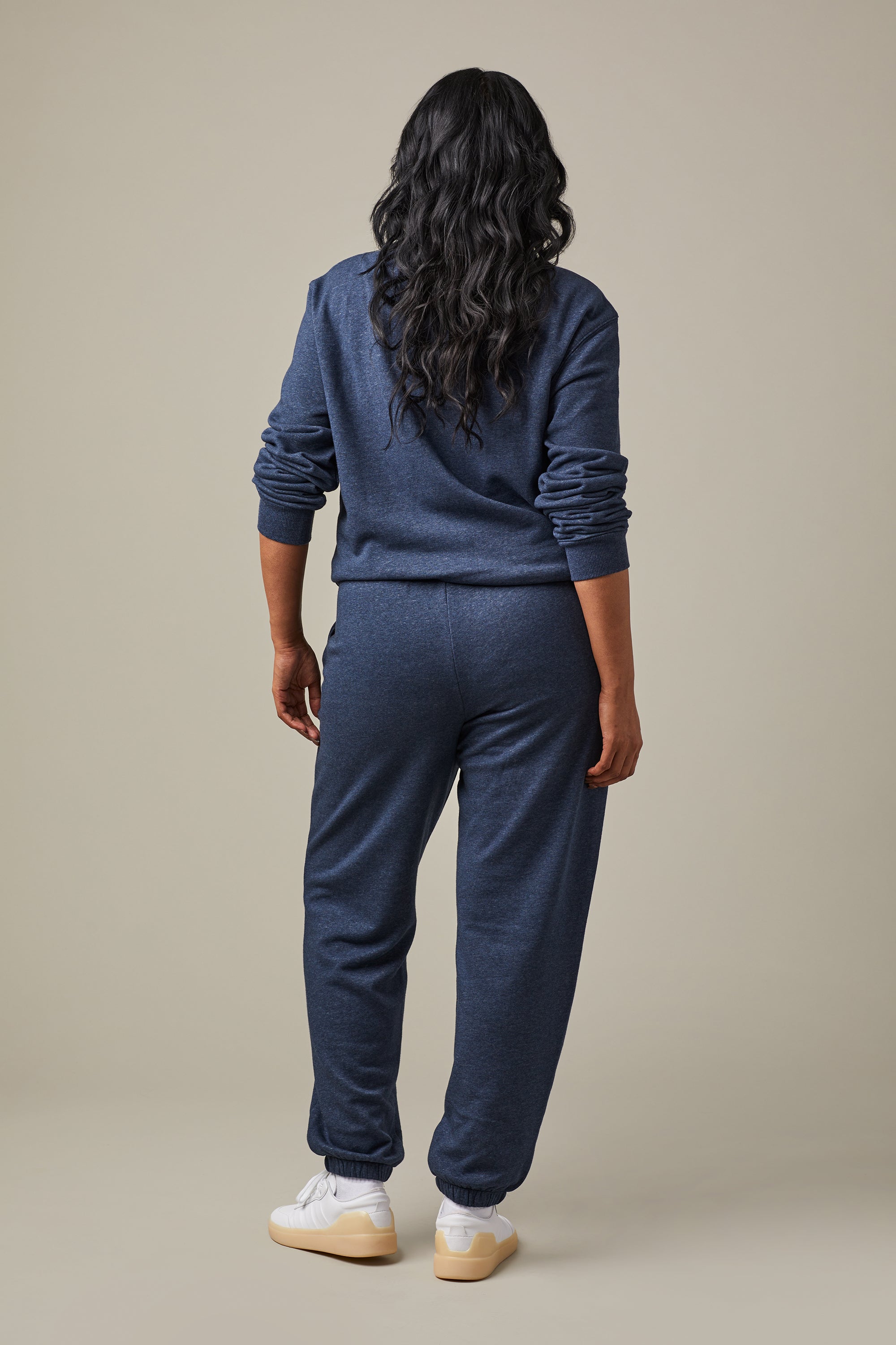 Tim Hortons Canada French Terry Quarter Zip - Navy | Chandail à fermeture éclair 1/4 molletonné bleu marine du Canada de Tim Hortons - Image #4
