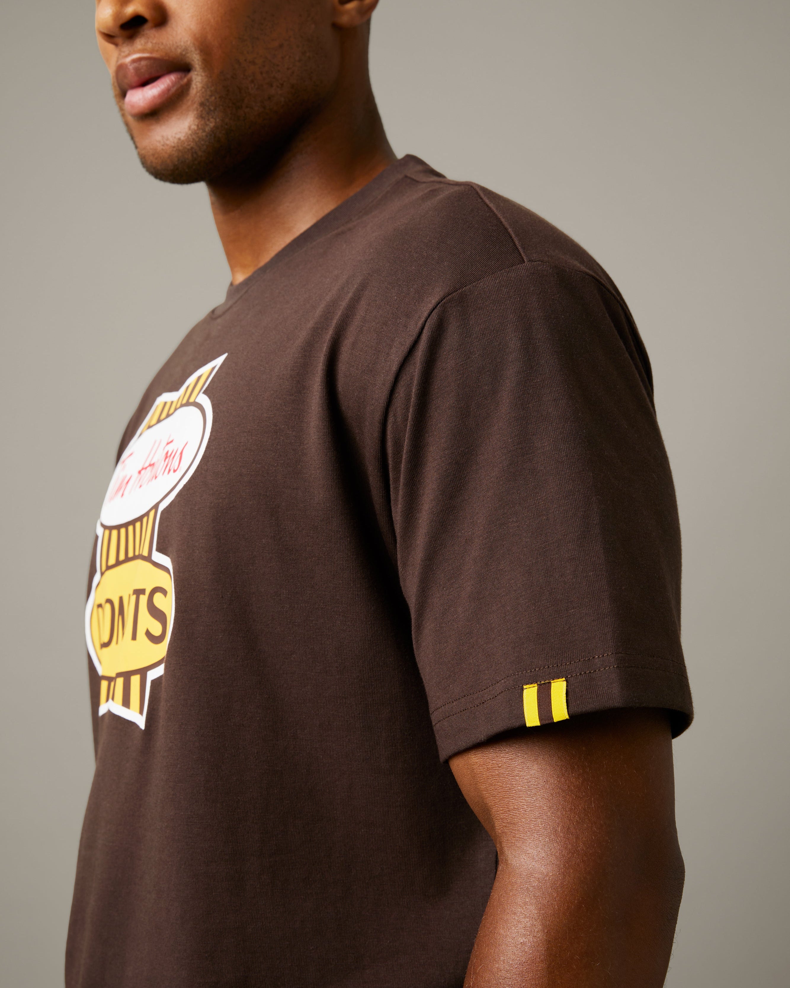 Retro Logo Unisex T- Shirt - Espresso - TimShop - Image #2