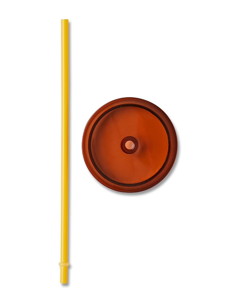 Tim Hortons 24oz Plastic Retro Logo Straw Tumbler | Gobelet en plastique de 24 oz avec paille de Tim Hortons – Logo rétro - Image #2