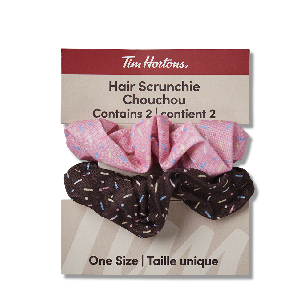 Tim Hortons Set of 2 Sprinkle Scrunchies - Image #2