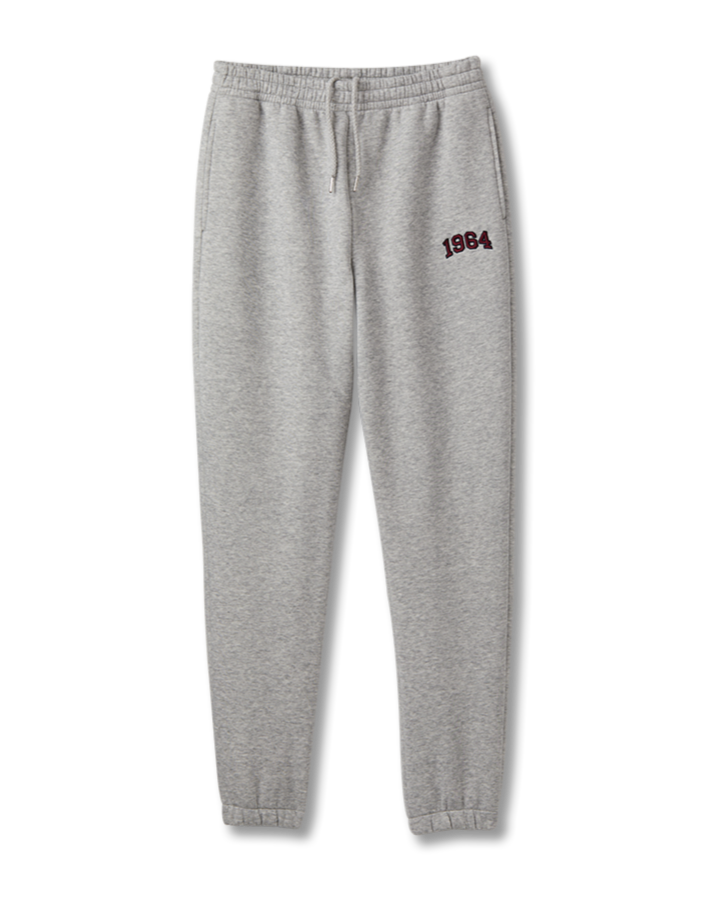 Tims Unisex Joggers Grey | Pantalon en coton ouaté unisexe gris de Tim Hortons - Image #4