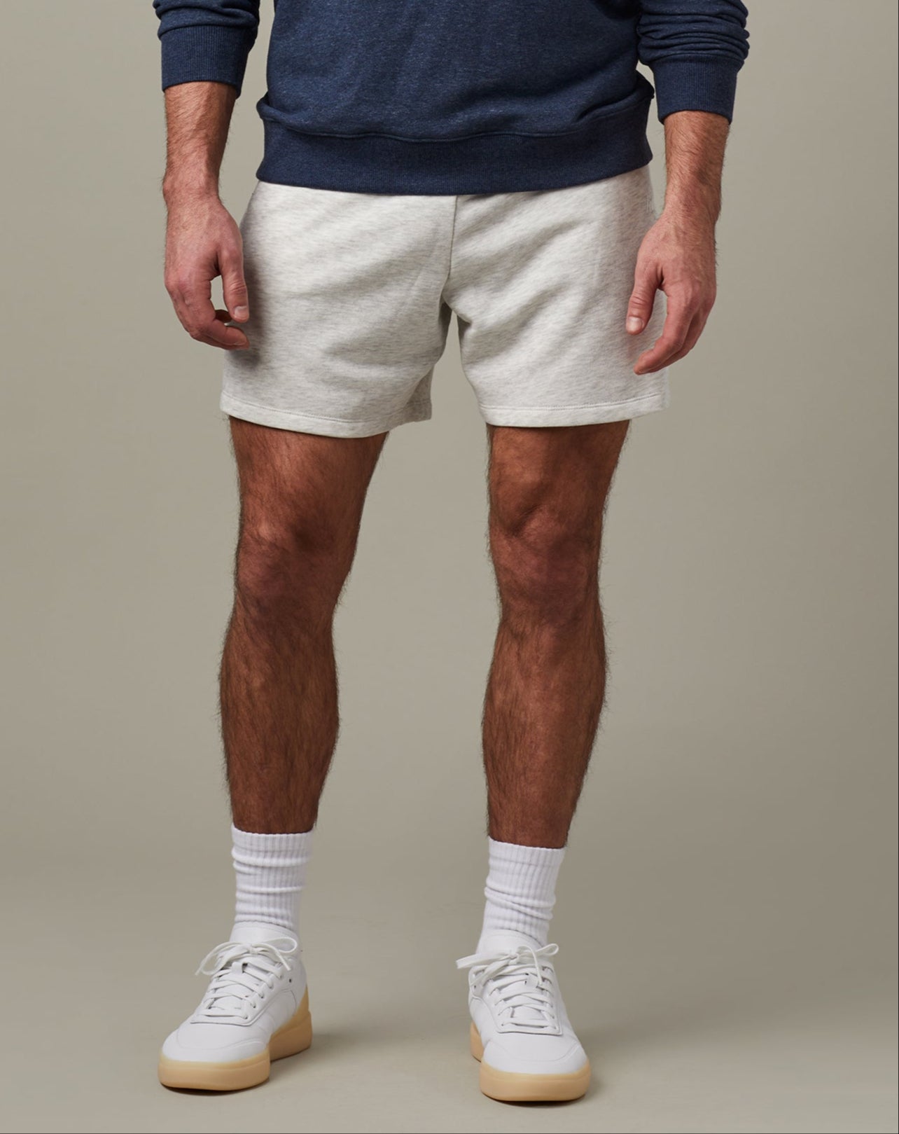 Tim Hortons Travel French Terry Shorts Grey | Short molletonné gris collection de voyage de Tim Hortons - Image #1