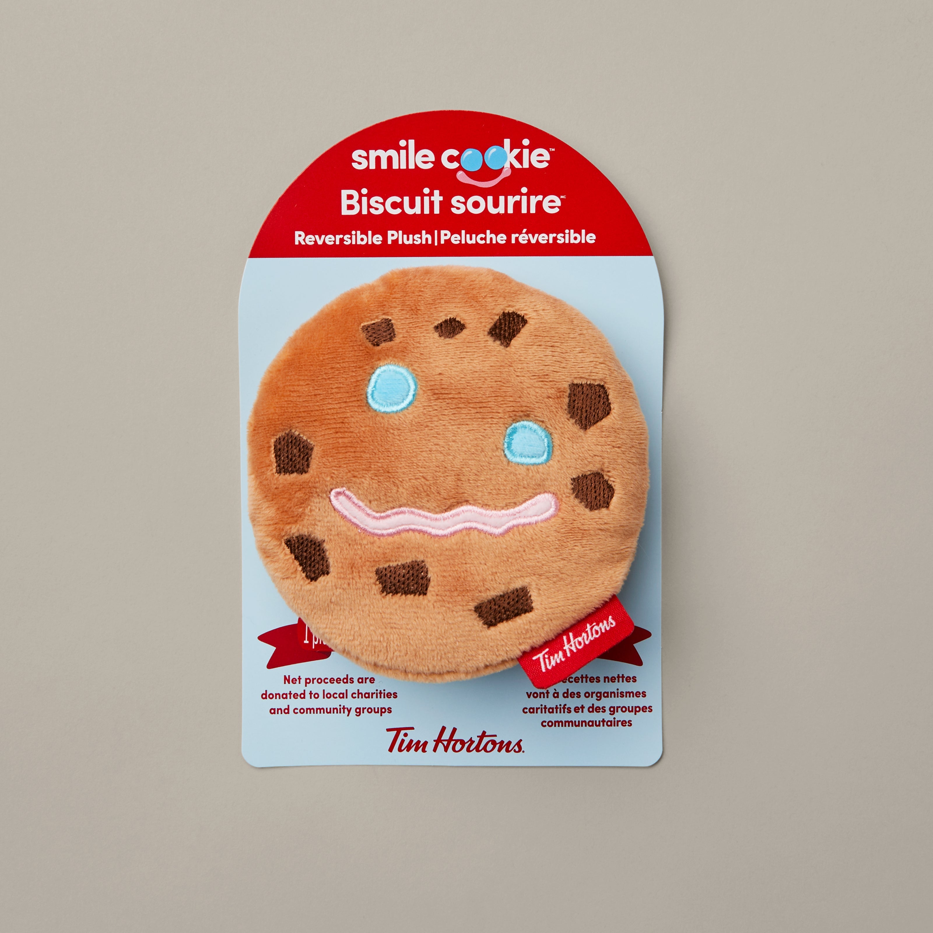 Smile Cookie Reversible Plushie - TimShop - Image #4