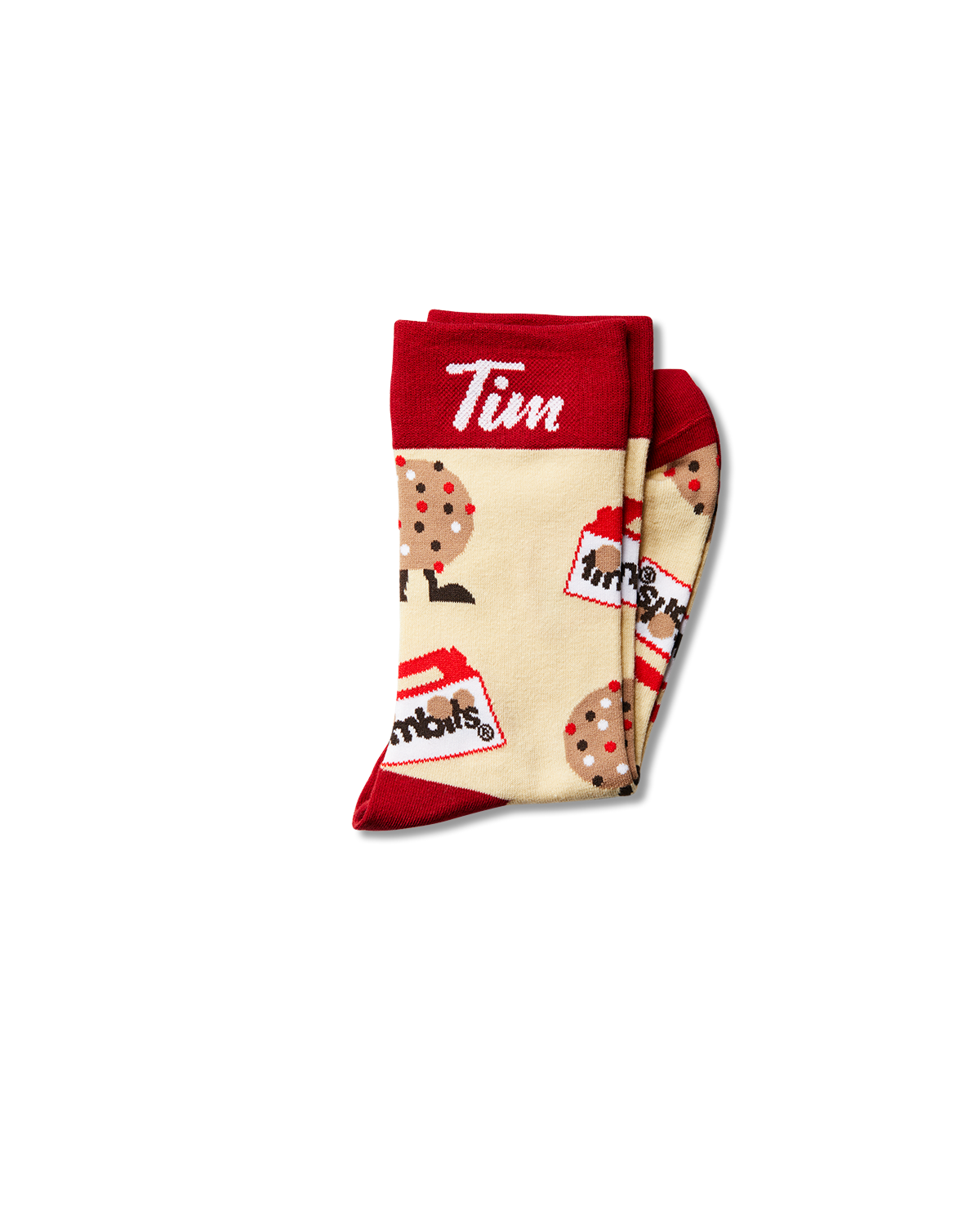 Tim Hortons Novelty Quotes French Socks | Bas fantaisie avec citations Tim Hortons - Image #2