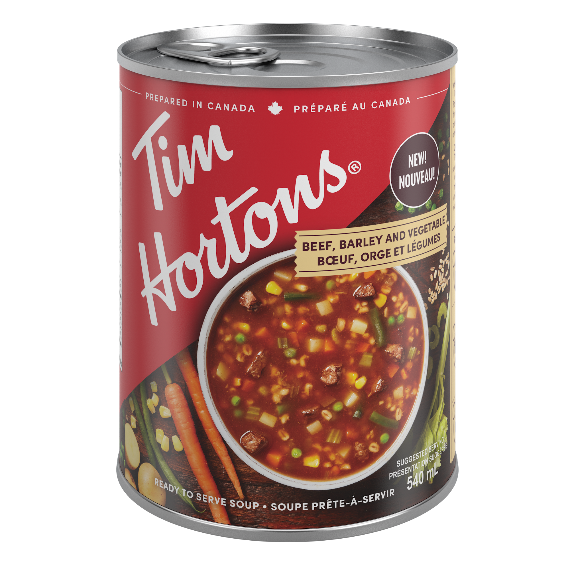 Beef, Barley & Vegetable Soup - TimShop - Image #1