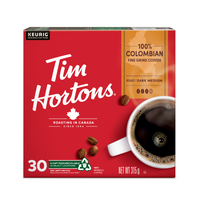 Colombian Coffee K-Cups - Tim Hortons Coffee
