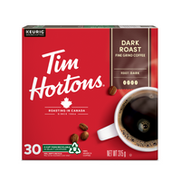 Dark Roast Coffee K-Cups - Tim Hortons Coffee