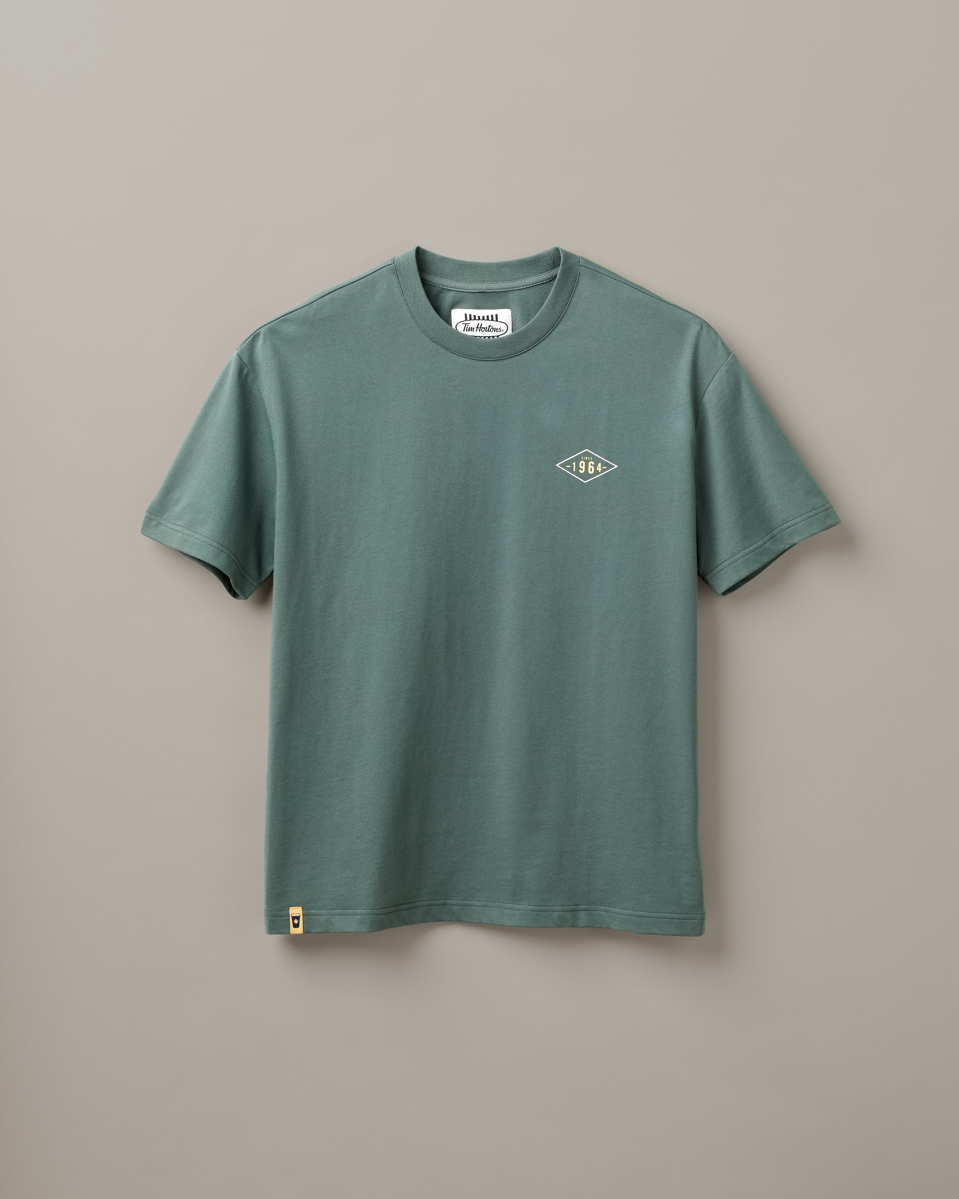 Fueled by Coffee Unisex T-Shirt - Forest Green - TimShop - Image #3