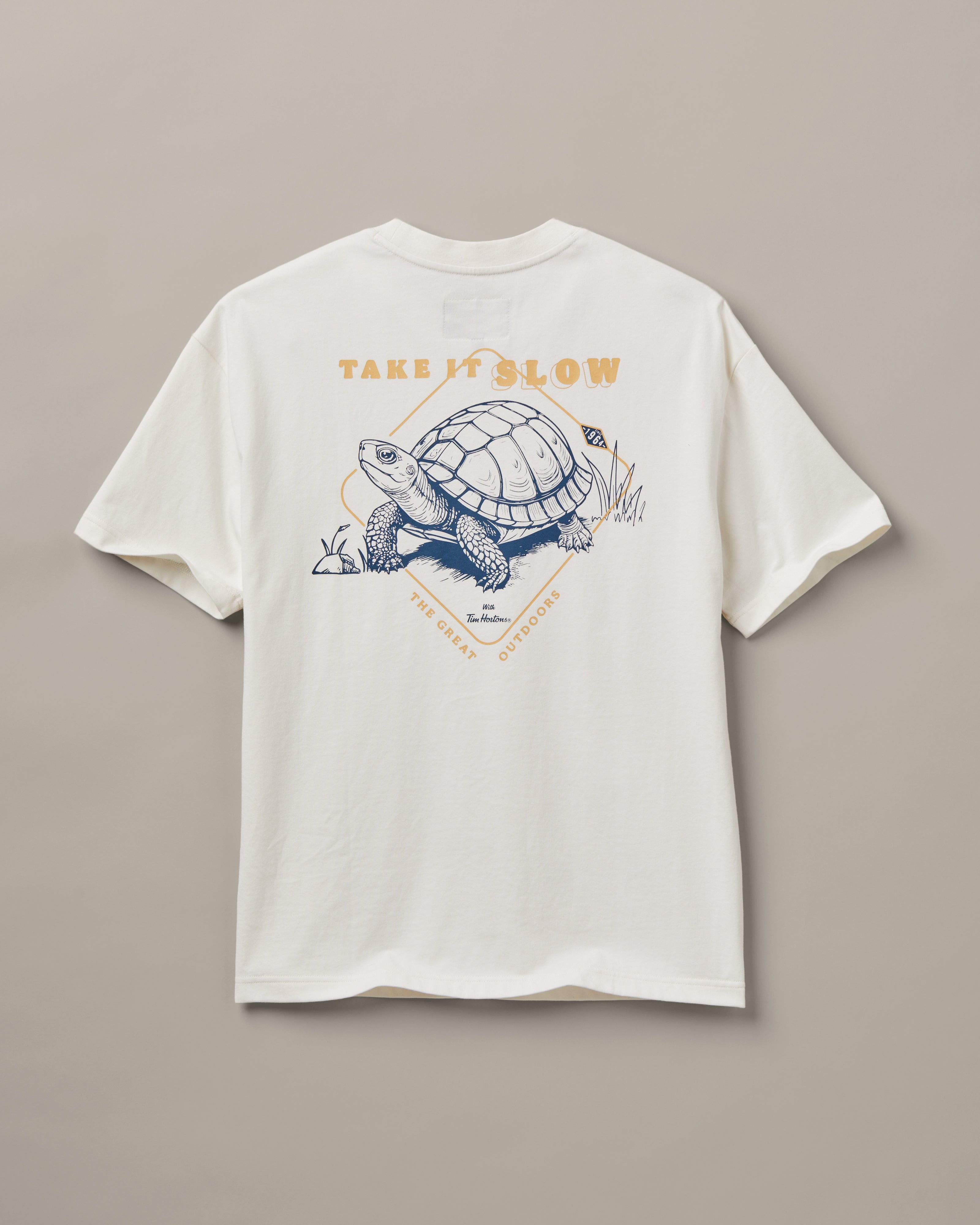 Take it Slow Unisex T-Shirt - Natural - TimShop - Image #5