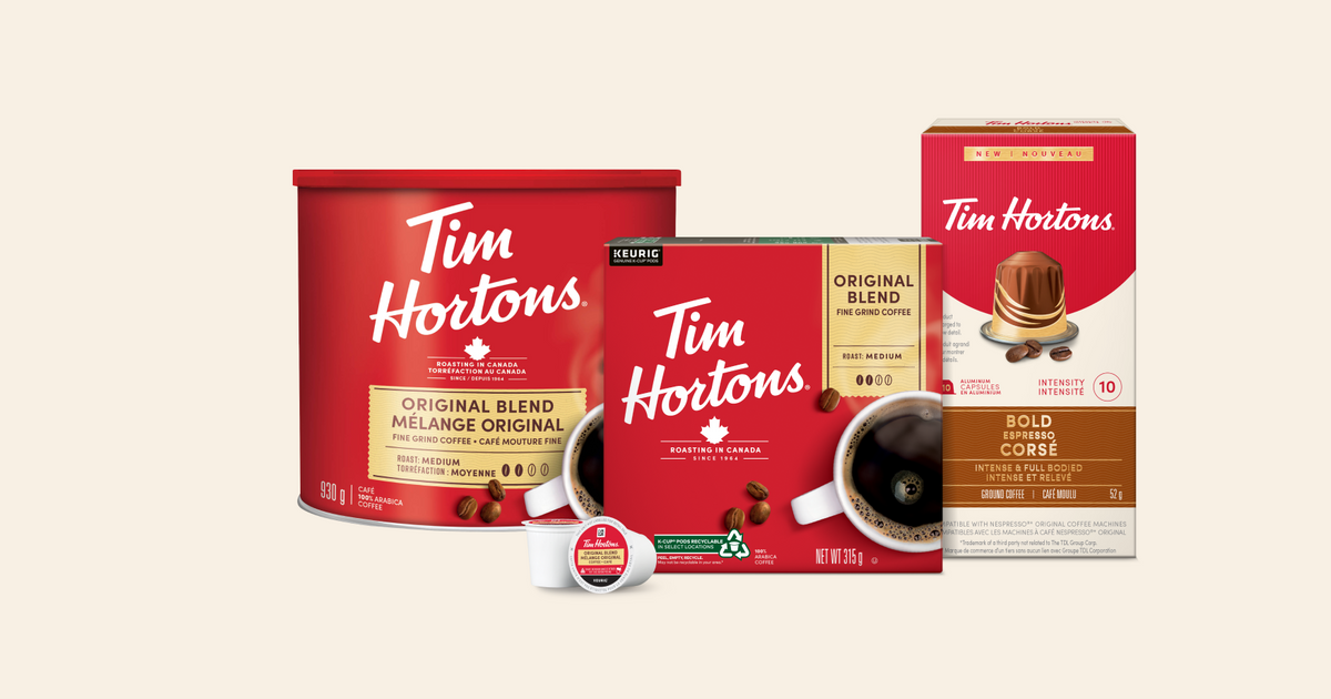 コーヒー豆（Joffrey's, Dunkin', Tim Hortons） コーヒー豆（Joffrey's, Dunkin', Tim Hortons） Tim Hortons